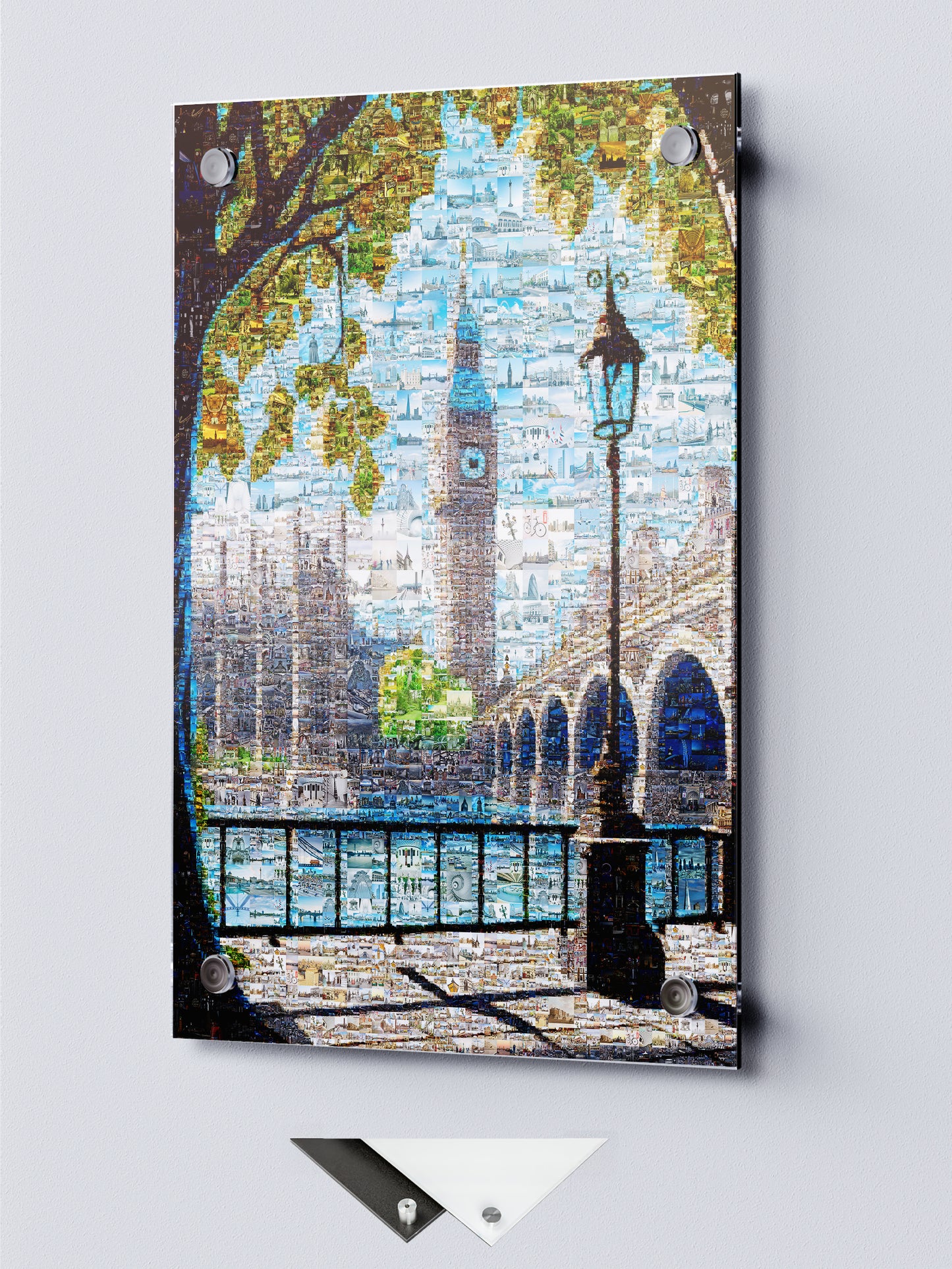 Stunning London Mosaic Artwork - Iconic Landmarks & Vibrant City Life - Perfect for Home Decor AtelierMosaics
