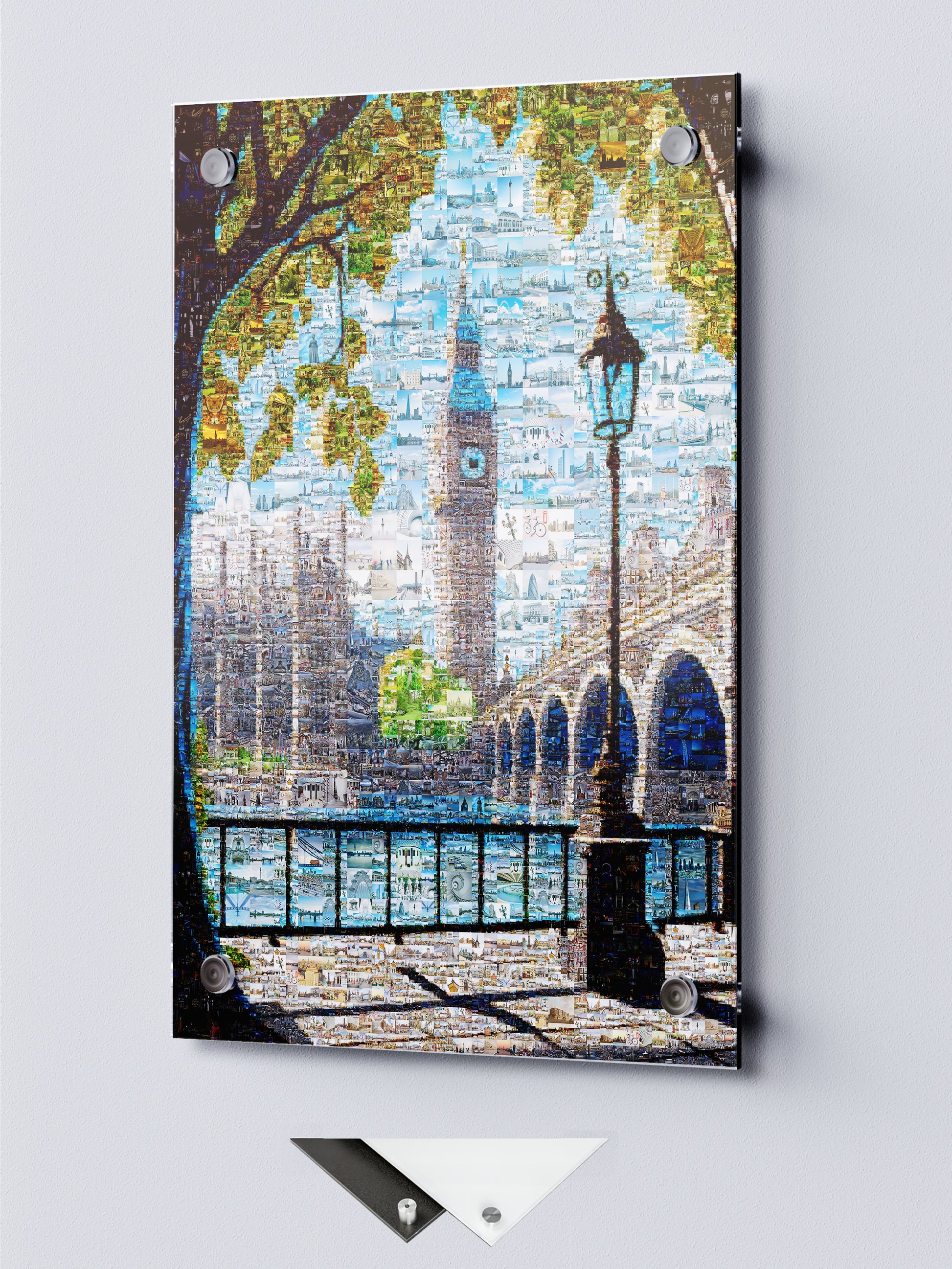 Stunning London Mosaic Artwork - Iconic Landmarks & Vibrant City Life - Perfect for Home Decor AtelierMosaics