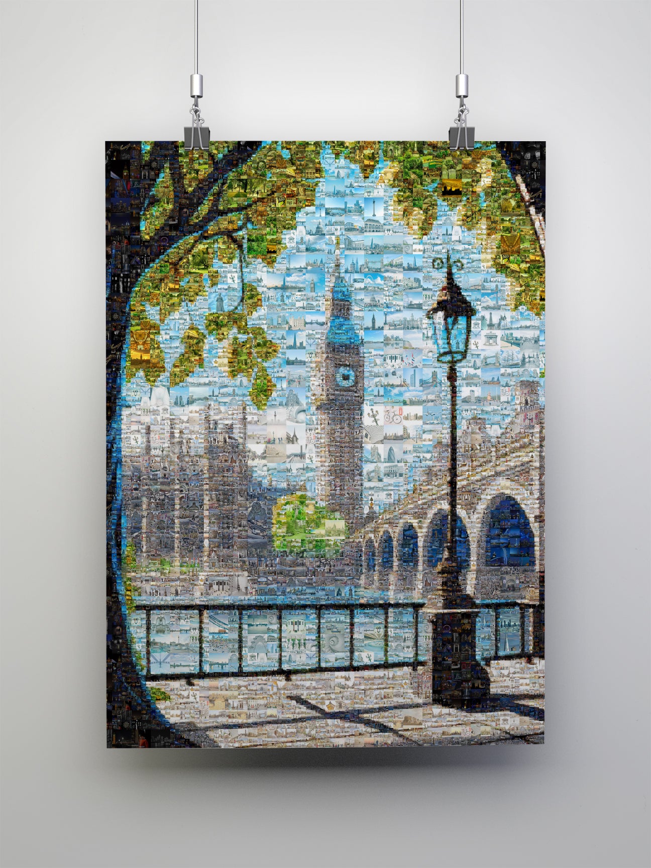 Stunning London Mosaic Artwork - Iconic Landmarks & Vibrant City Life - Perfect for Home Decor AtelierMosaics