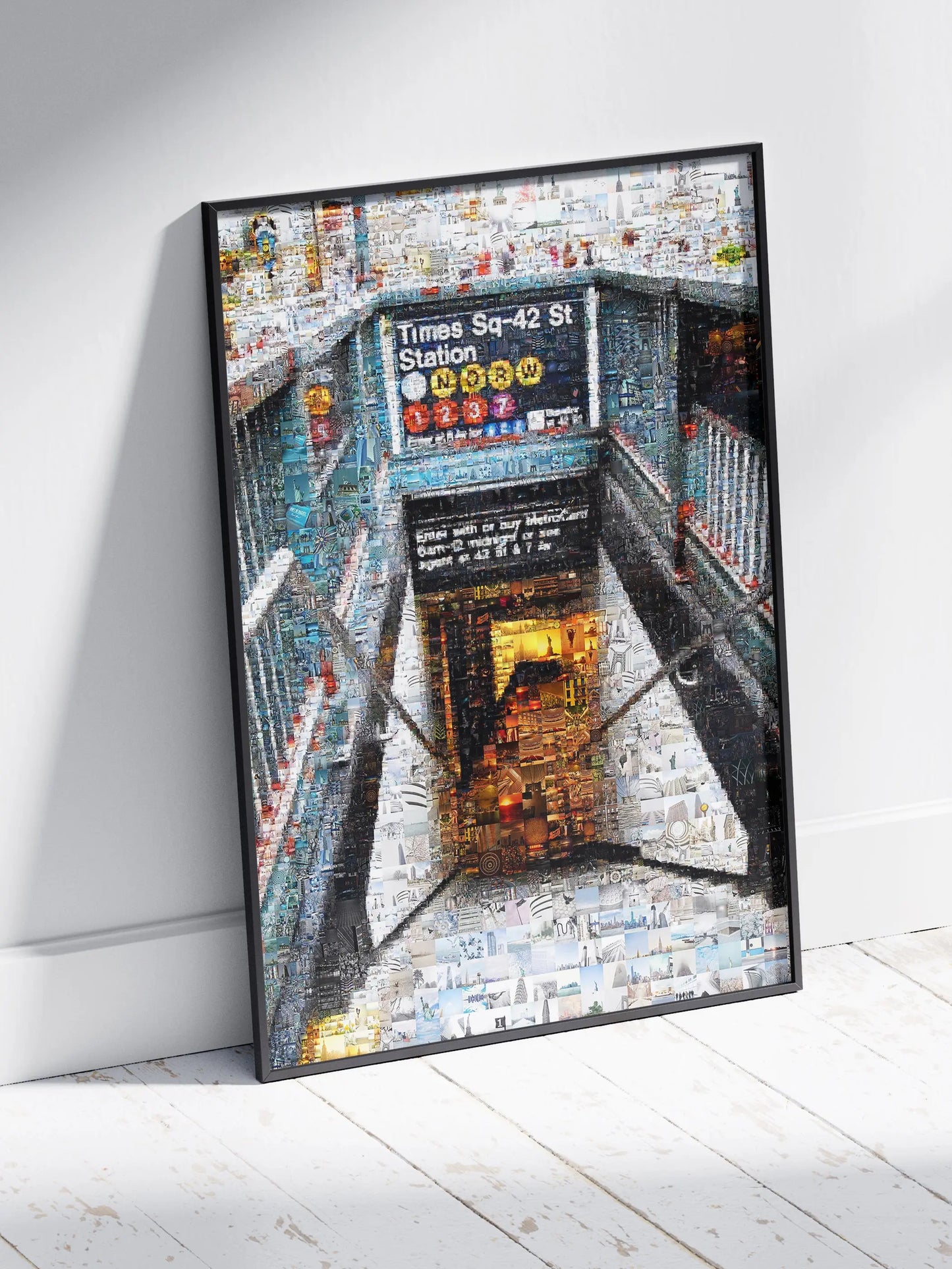 Times Square Mosaic Art: Stunning NYC Subway Station Artwork for Home Decor AtelierMosaics
