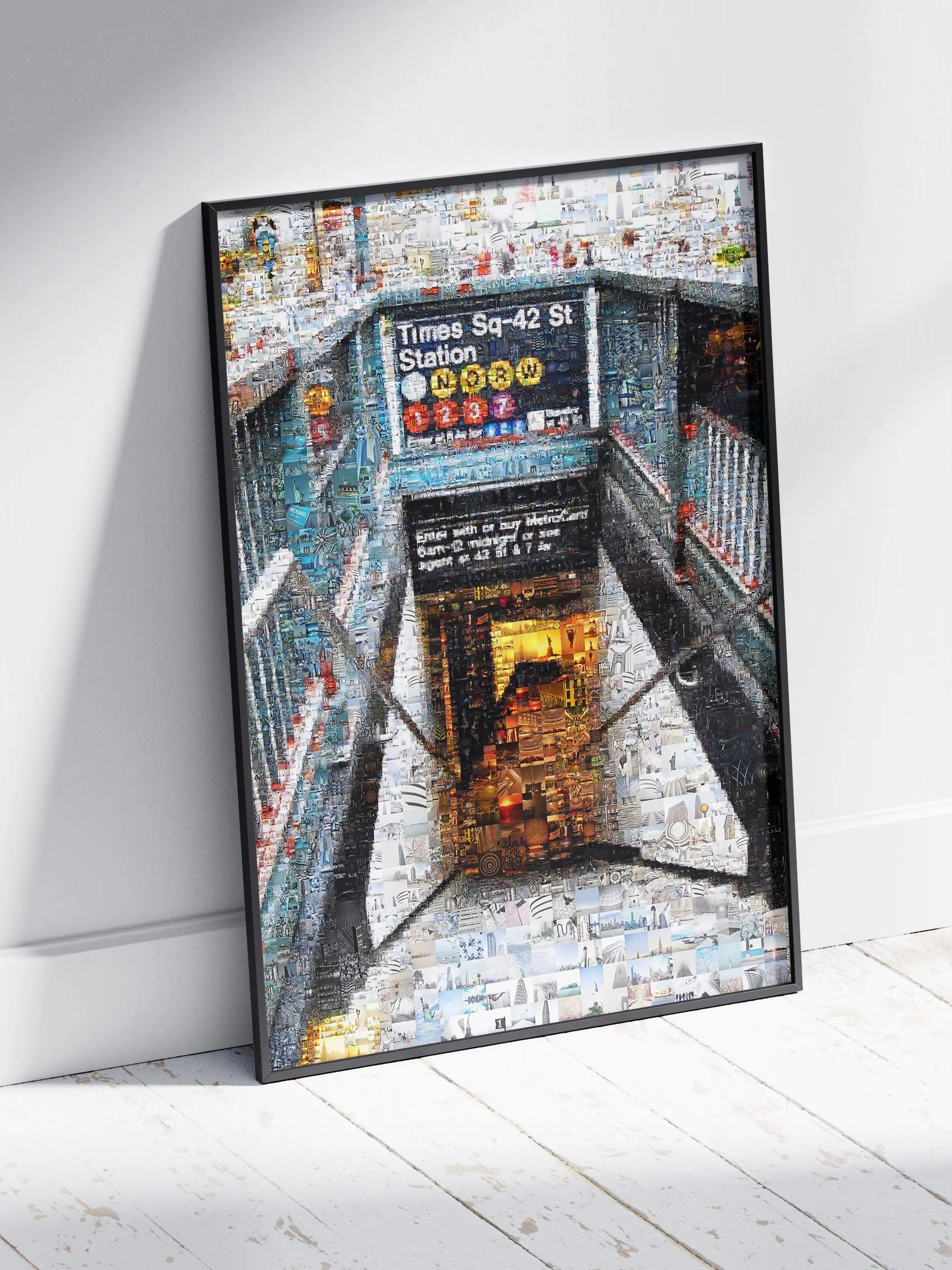 Times Square Mosaic Art: Stunning NYC Subway Station Artwork for Home Decor AtelierMosaics