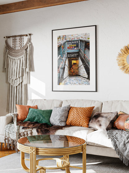 Times Square Mosaic Art: Stunning NYC Subway Station Artwork for Home Decor AtelierMosaics