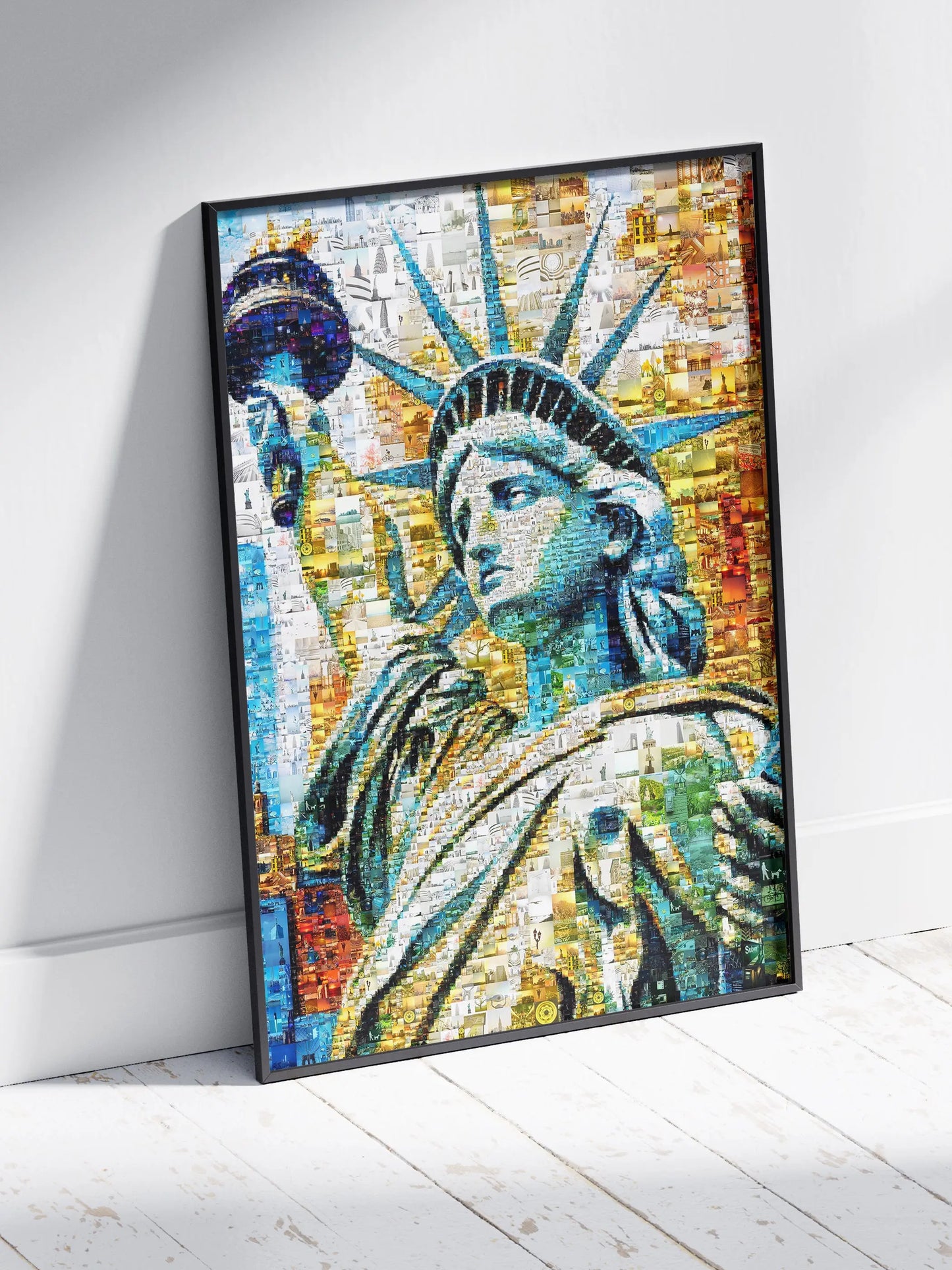 Stunning Statue of Liberty Mosaic Artwork - A Unique Tribute to Freedom & Heritage AtelierMosaics
