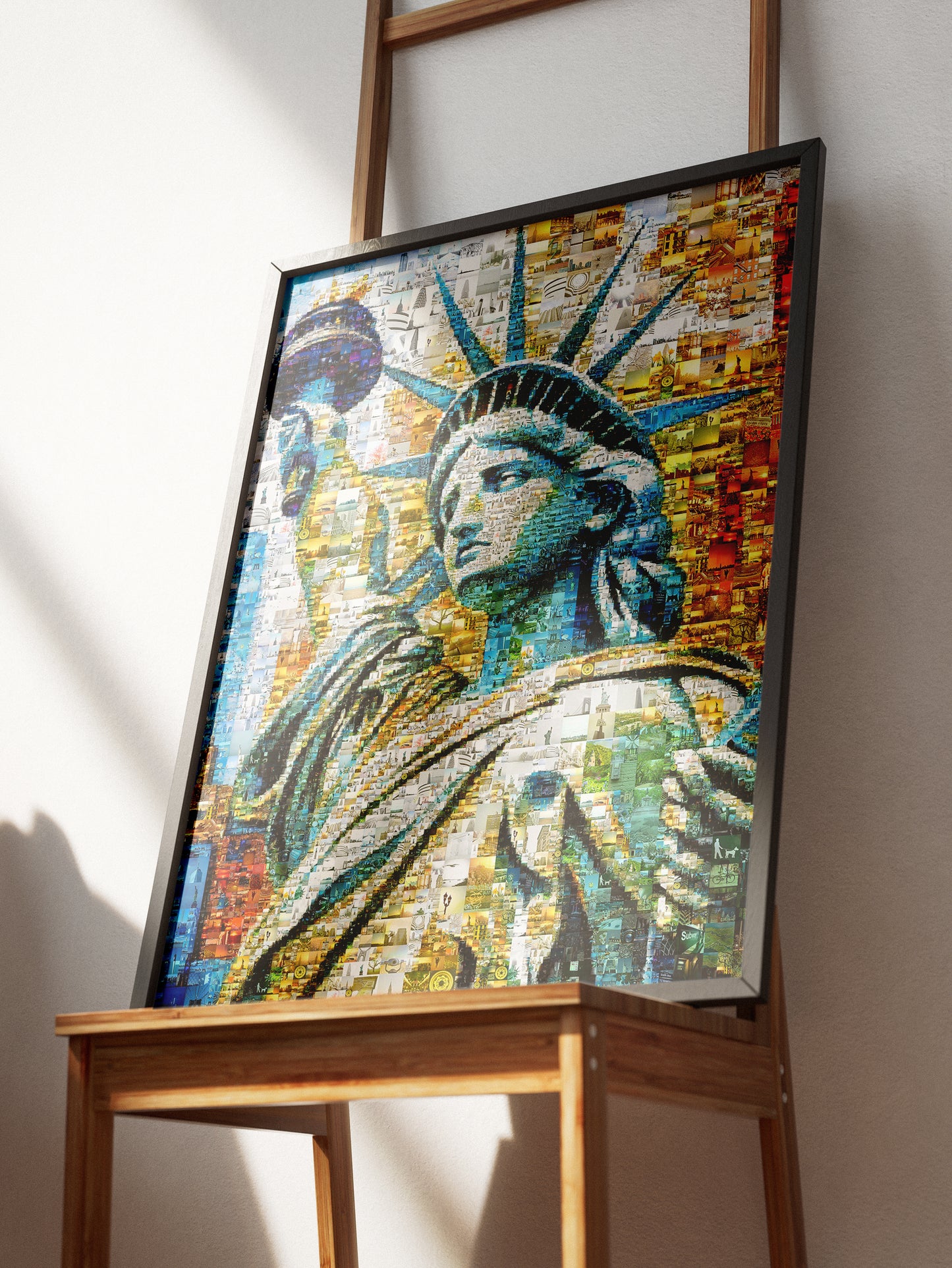 Stunning Statue of Liberty Mosaic Artwork - A Unique Tribute to Freedom & Heritage AtelierMosaics