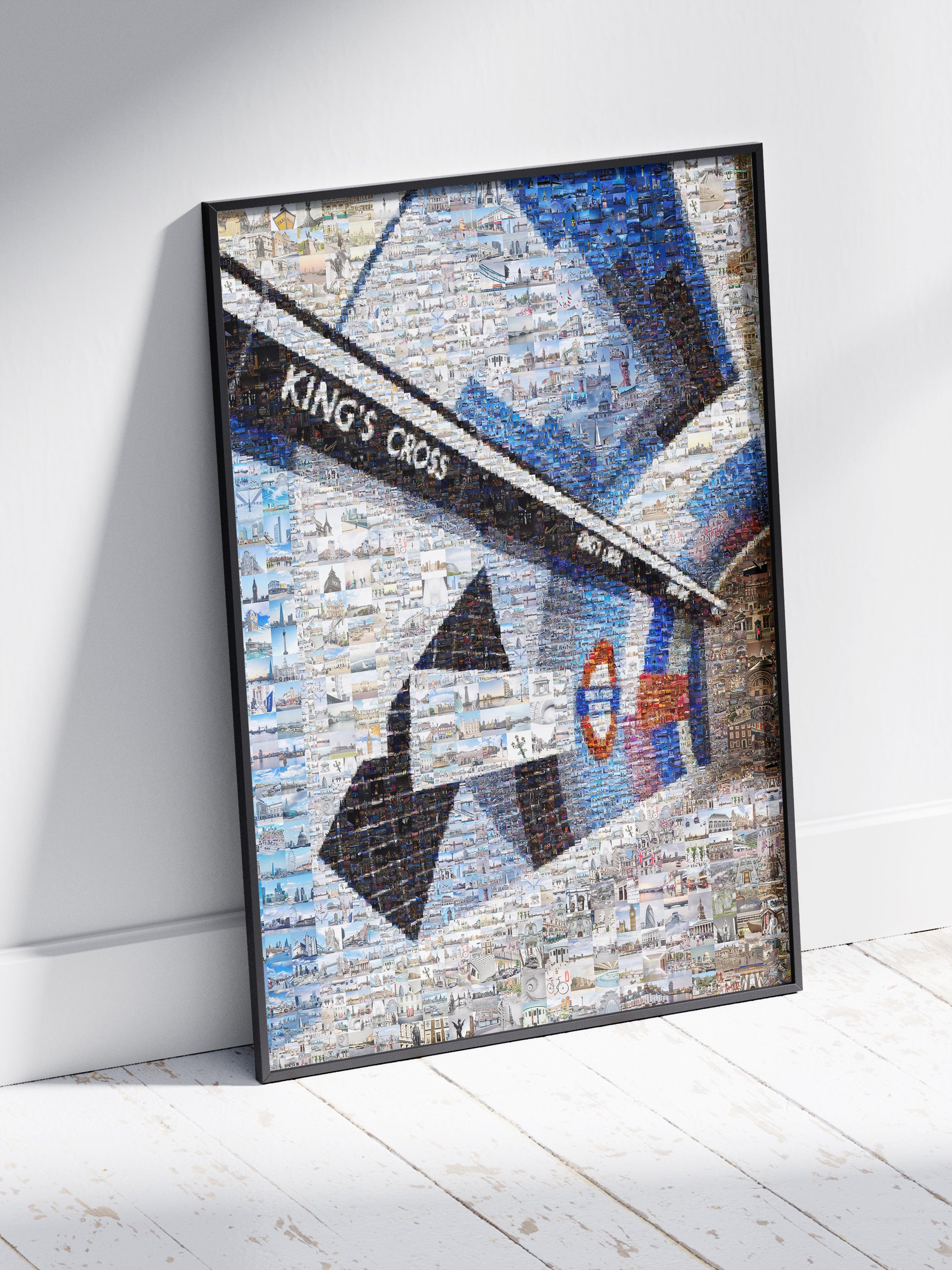 Stunning King's Cross Mosaic Artwork - A Unique London Landscape in Color AtelierMosaics