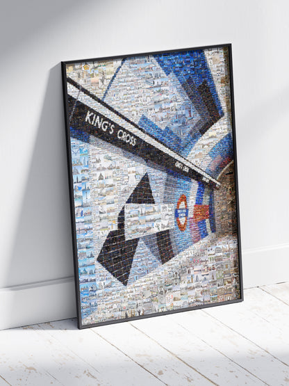 Stunning King's Cross Mosaic Artwork - A Unique London Landscape in Color AtelierMosaics
