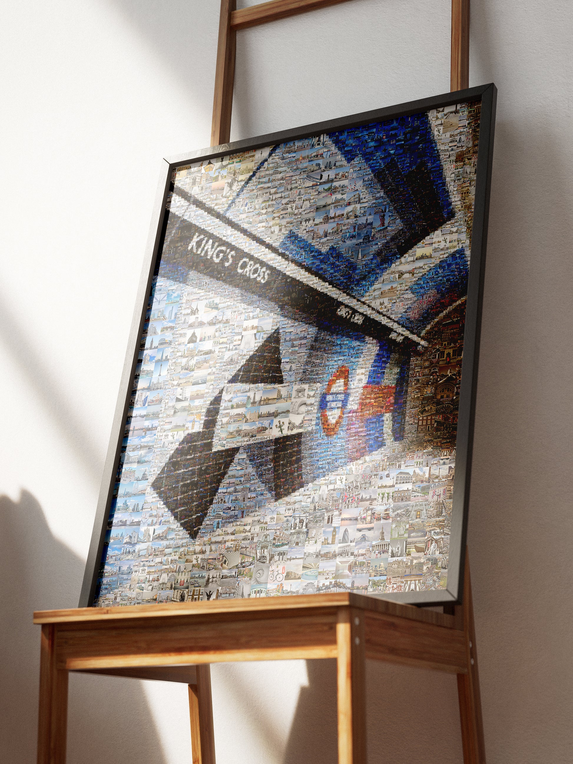 Stunning King's Cross Mosaic Artwork - A Unique London Landscape in Color AtelierMosaics