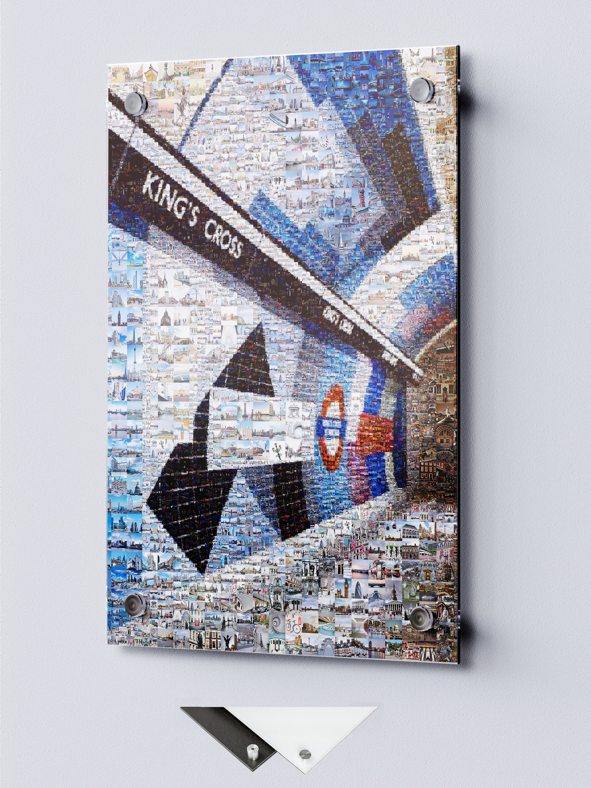 Stunning King's Cross Mosaic Artwork - A Unique London Landscape in Color AtelierMosaics