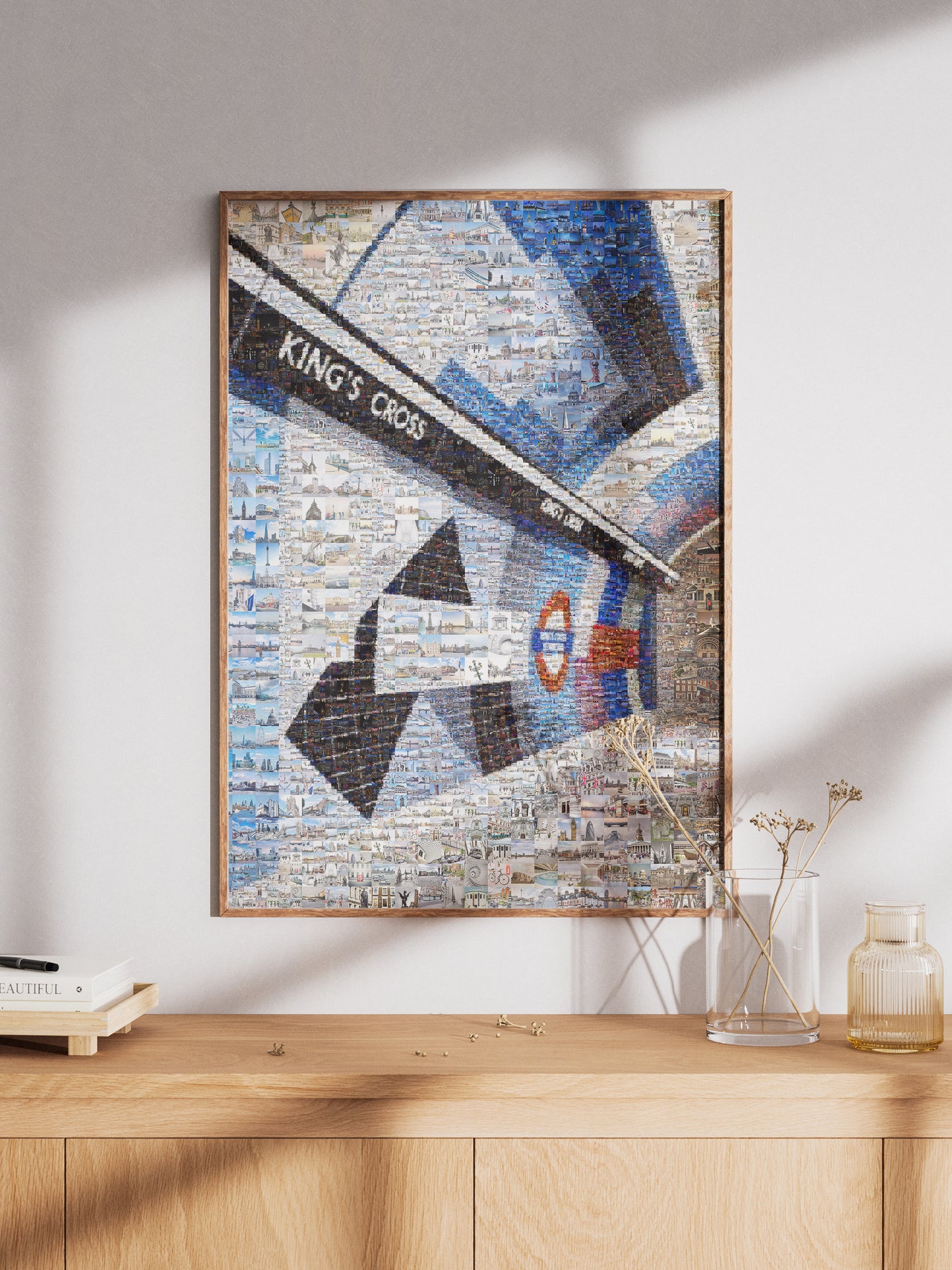 Stunning King's Cross Mosaic Artwork - A Unique London Landscape in Color AtelierMosaics