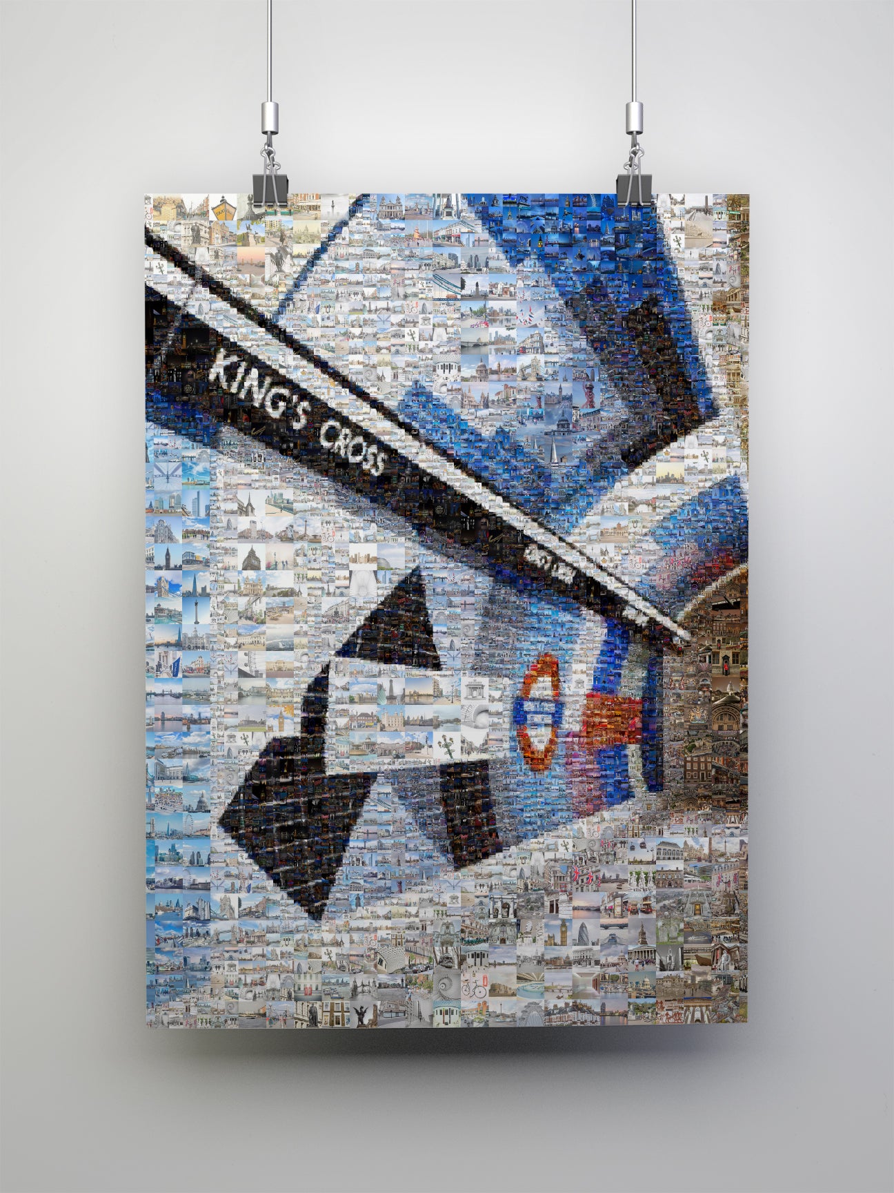 Stunning King's Cross Mosaic Artwork - A Unique London Landscape in Color AtelierMosaics