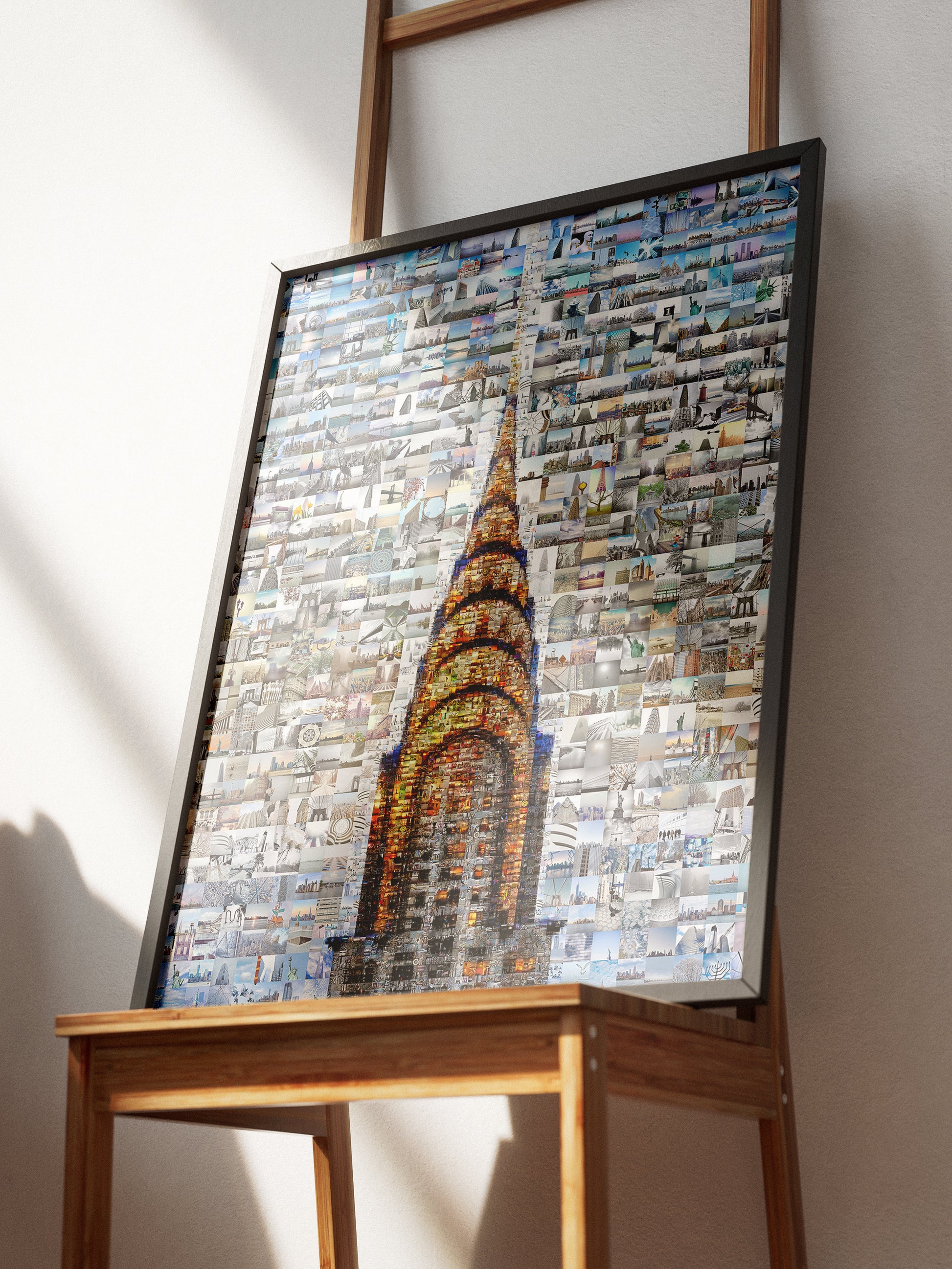 Stunning Chrysler Building Mosaic Art - Unique Urban Wall Decor for Modern Spaces AtelierMosaics