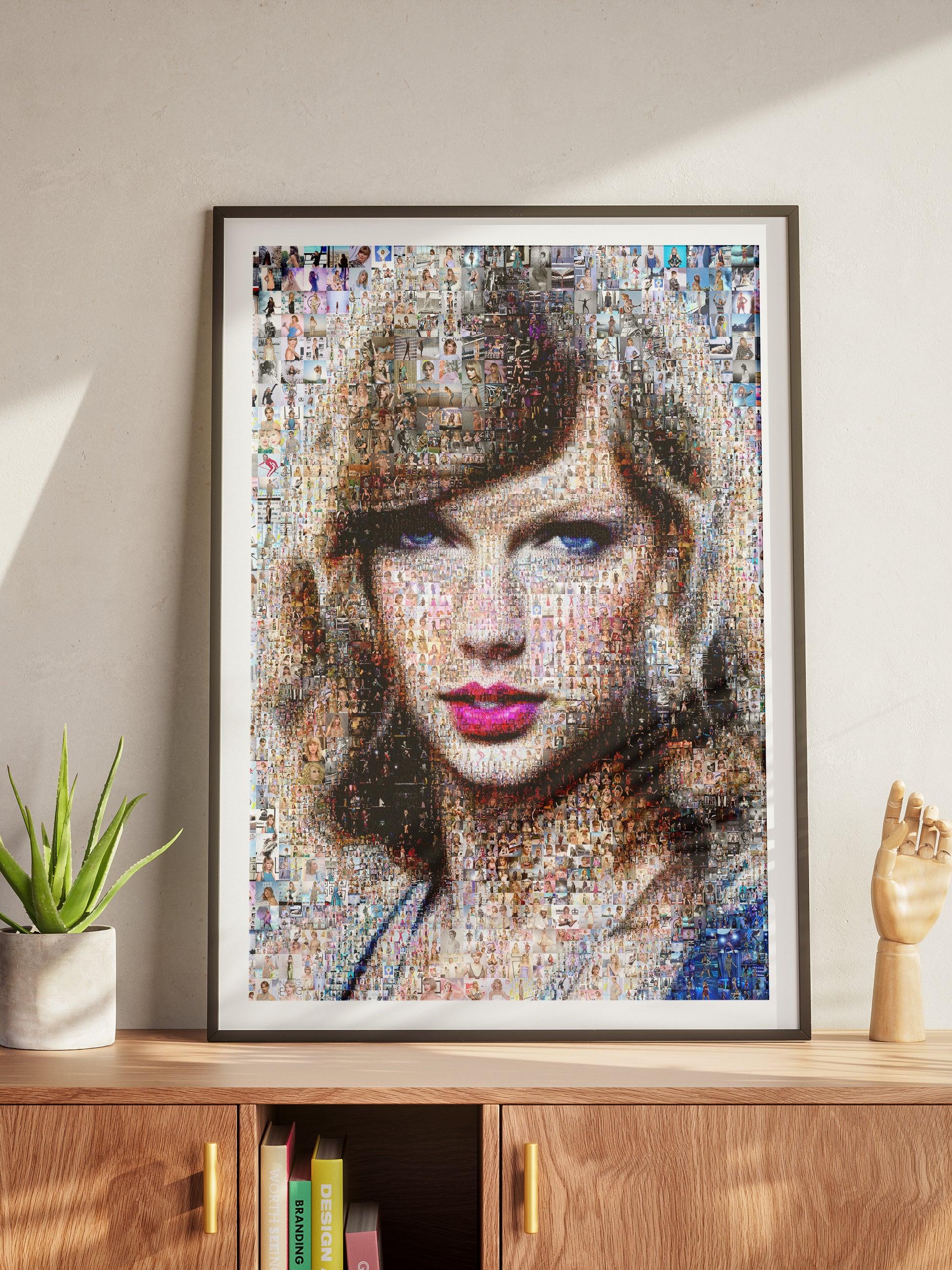 Stunning Taylor Swift Mosaic Artwork - Unique Wall Art for Music Lovers and Swifties AtelierMosaics