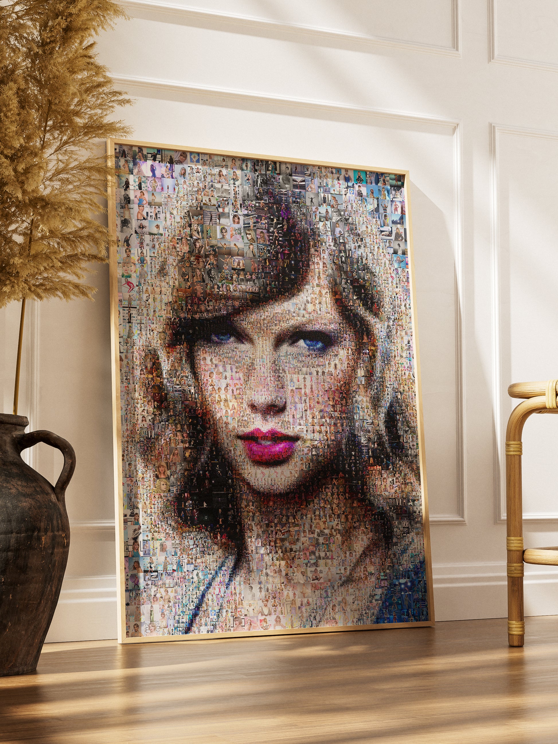 Stunning Taylor Swift Mosaic Artwork - Unique Wall Art for Music Lovers and Swifties AtelierMosaics