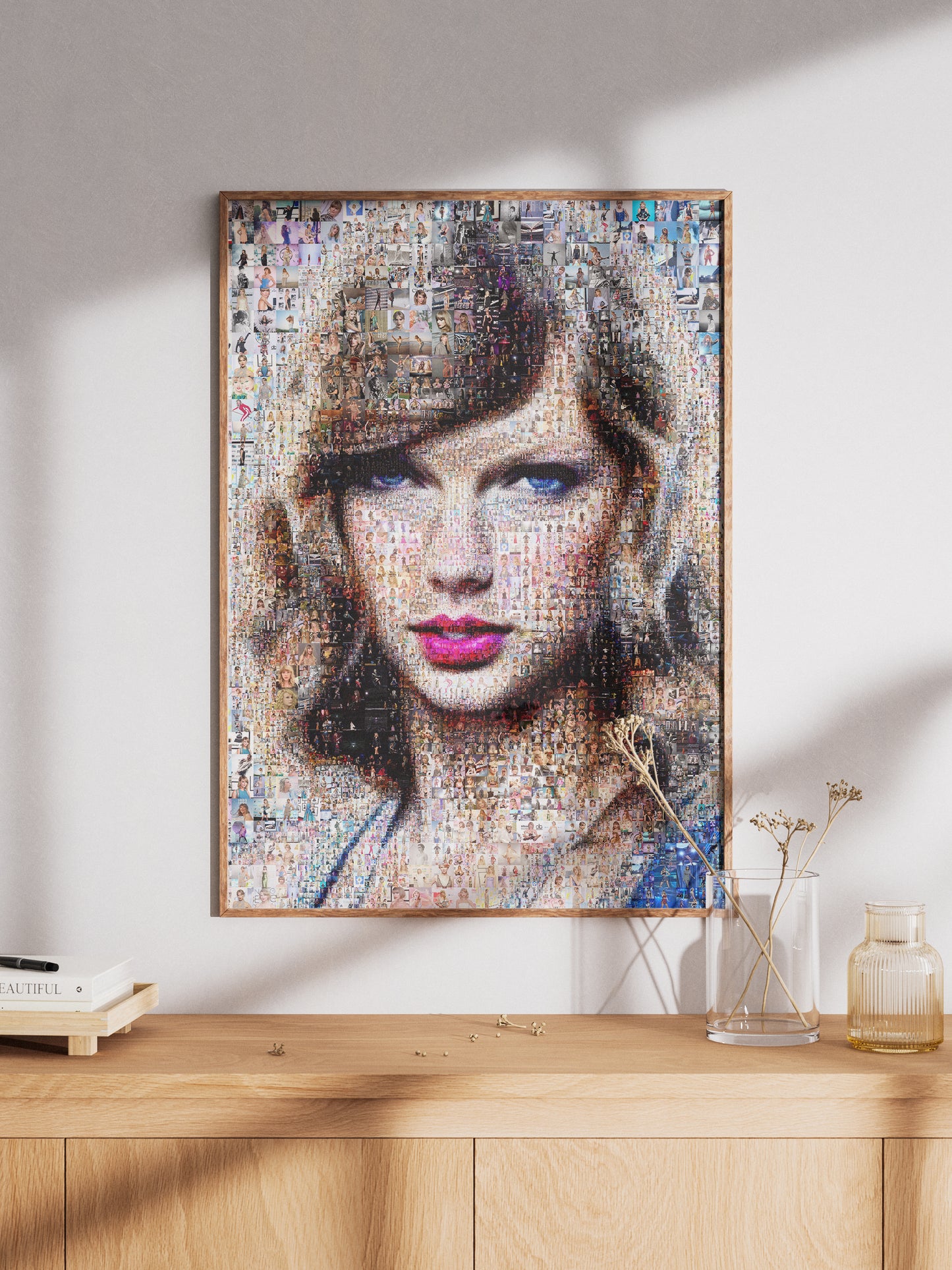 Stunning Taylor Swift Mosaic Artwork - Unique Wall Art for Music Lovers and Swifties AtelierMosaics