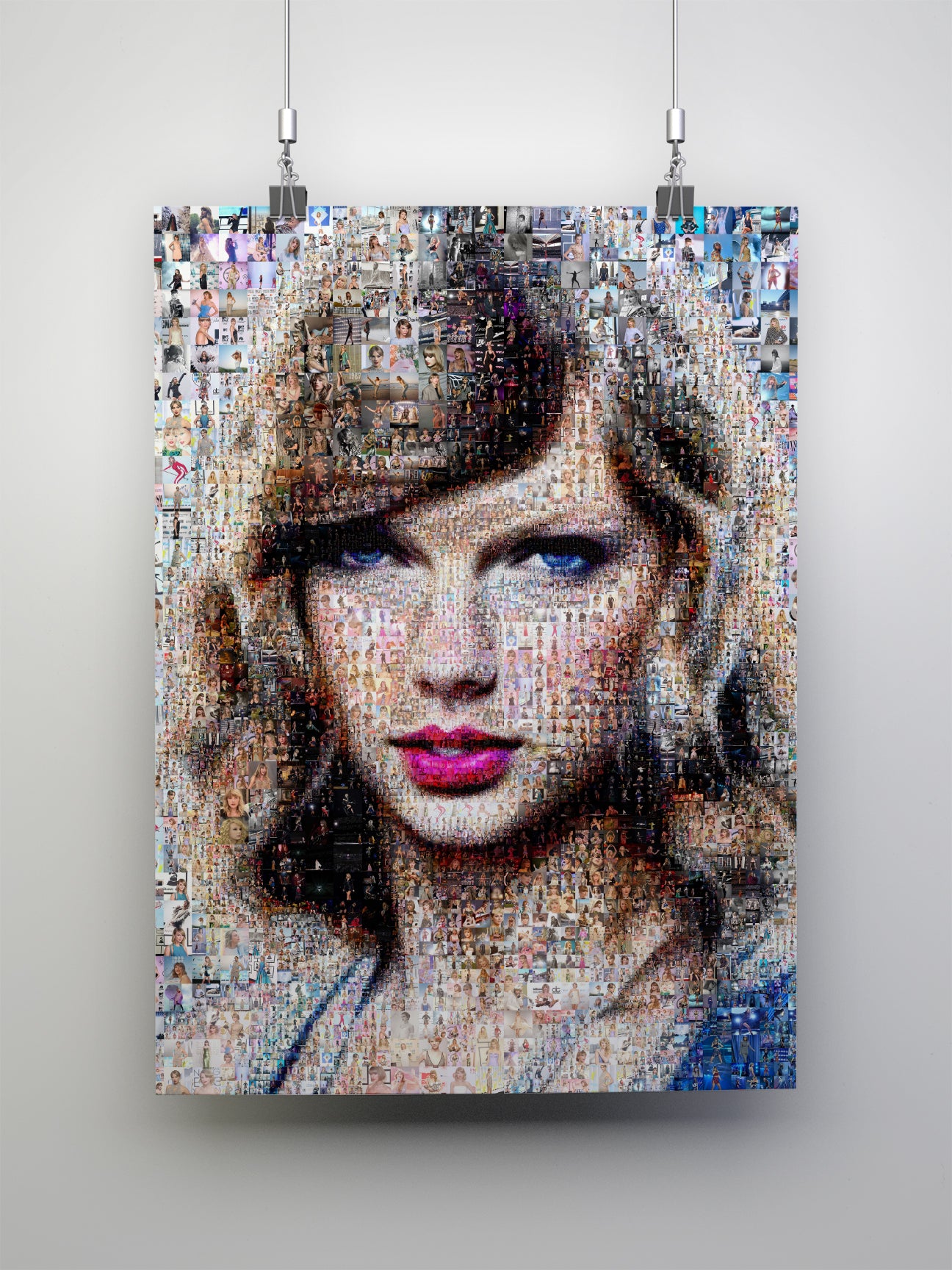 Stunning Taylor Swift Mosaic Artwork - Unique Wall Art for Music Lovers and Swifties AtelierMosaics