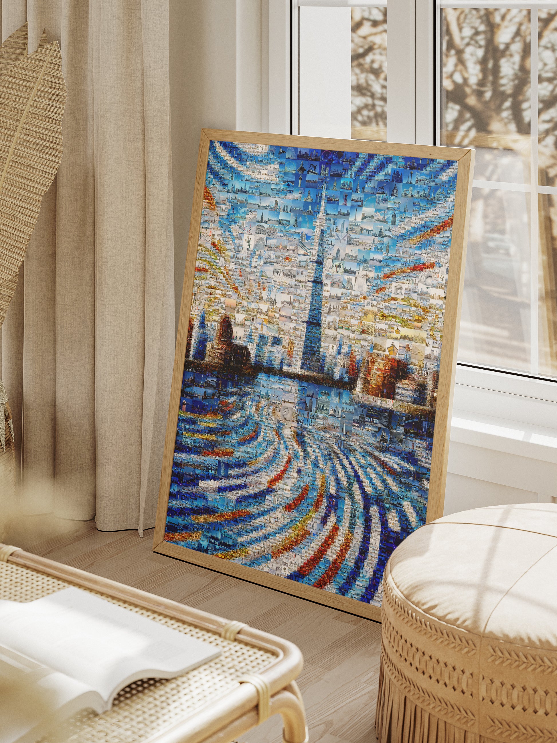 Stunning London Mosaic Art - Captivating Skyline & Iconic Landmarks AtelierMosaics