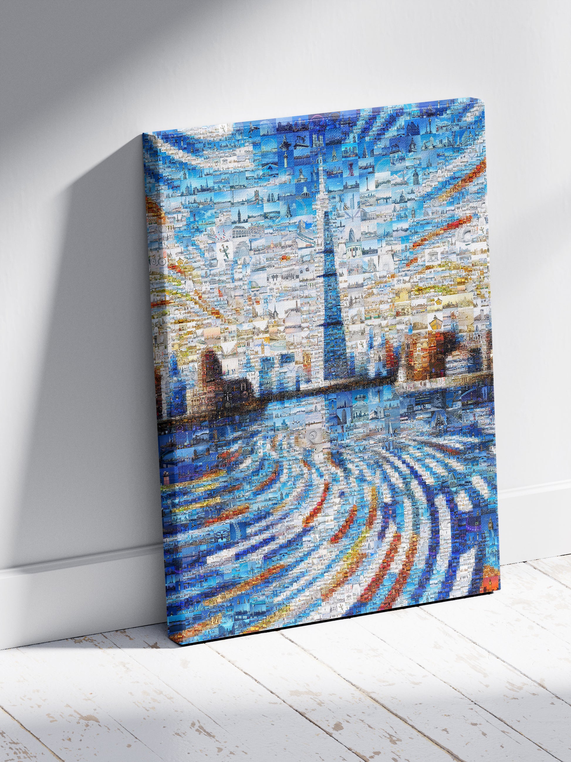 Stunning London Mosaic Art - Captivating Skyline & Iconic Landmarks AtelierMosaics