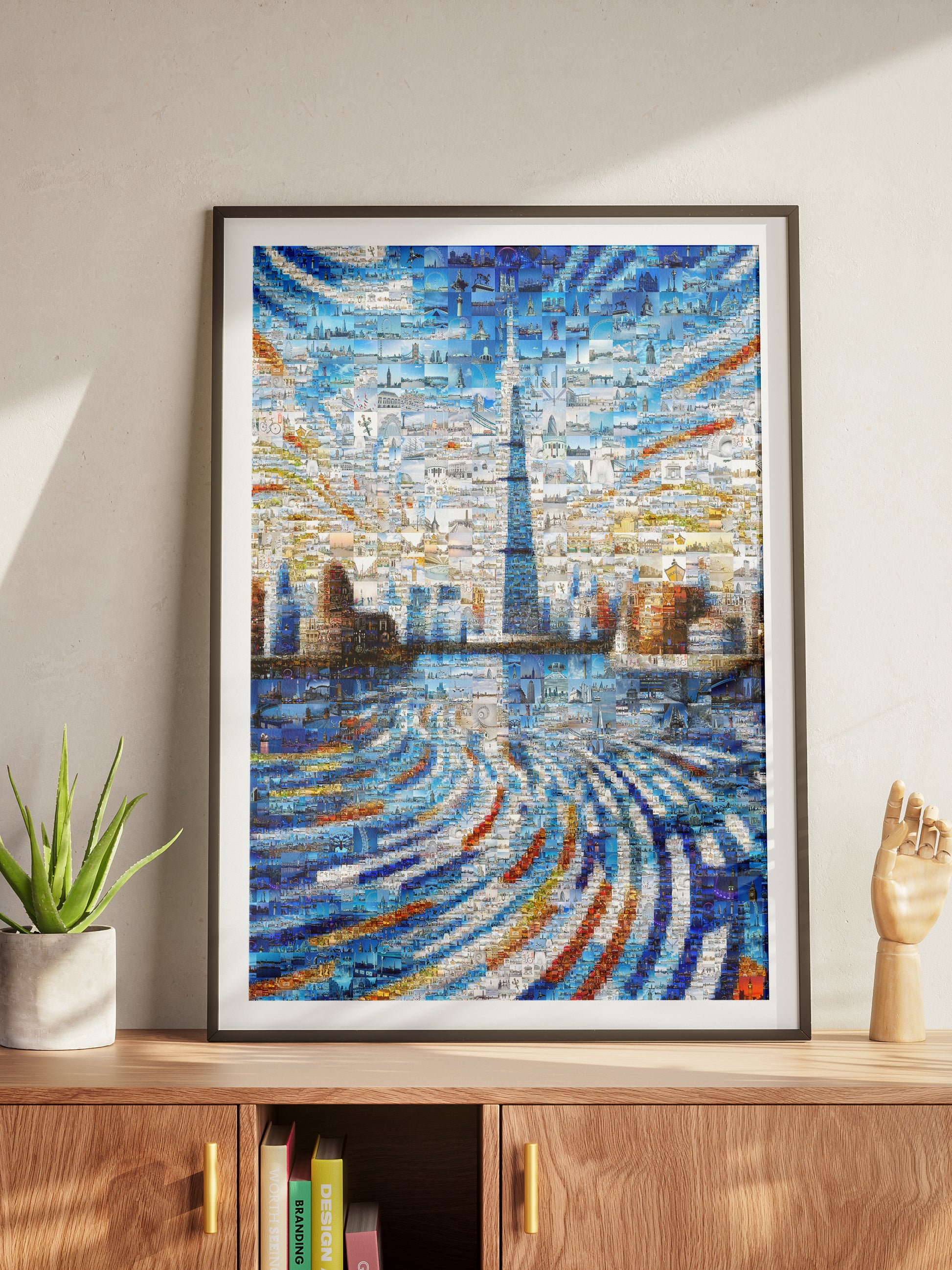 Stunning London Mosaic Art - Captivating Skyline & Iconic Landmarks AtelierMosaics