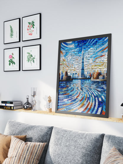 Stunning London Mosaic Art - Captivating Skyline & Iconic Landmarks AtelierMosaics