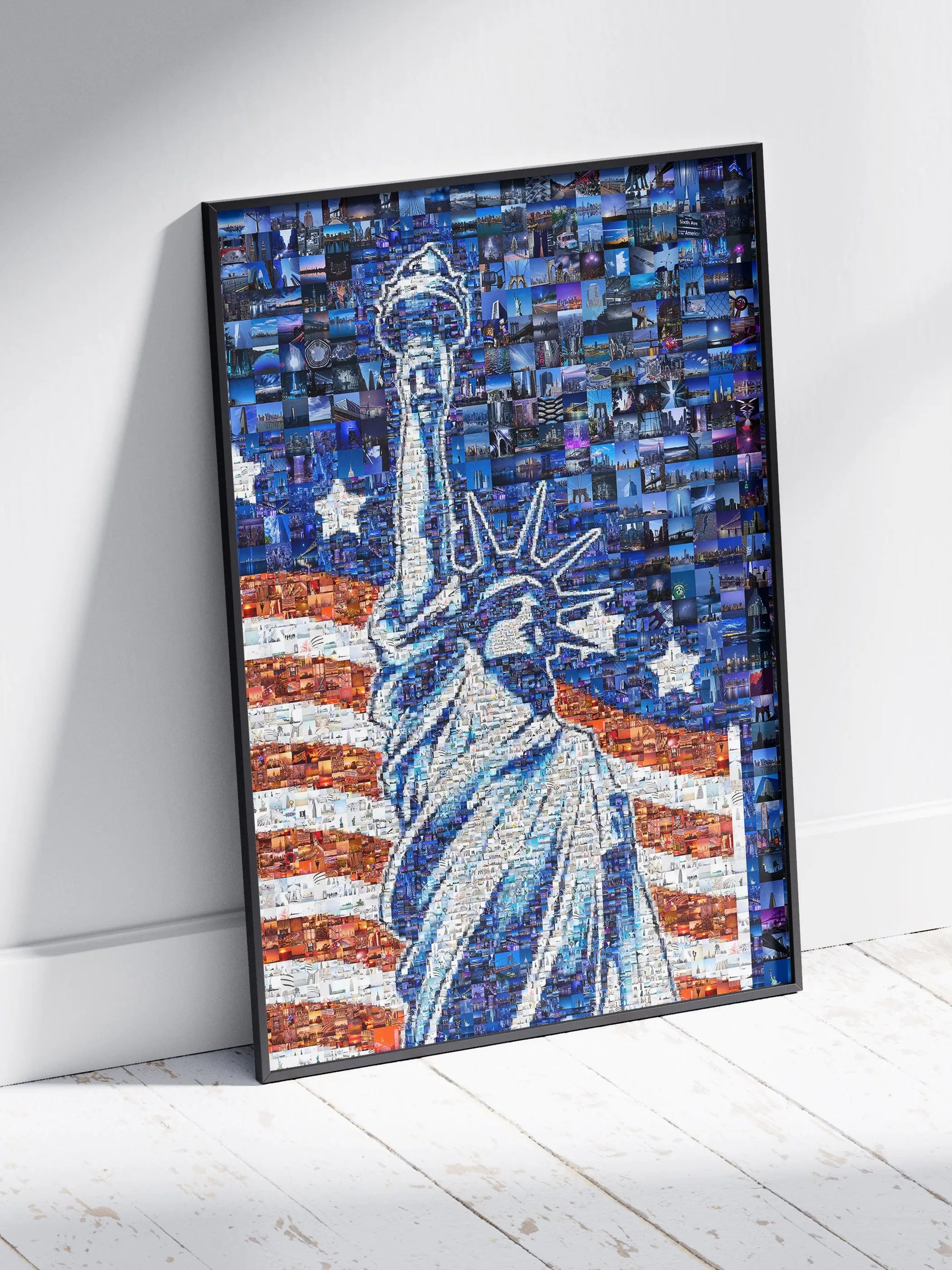 Stunning Mosaic of the Statue of Liberty: A Symbol of Freedom and Unity AtelierMosaics
