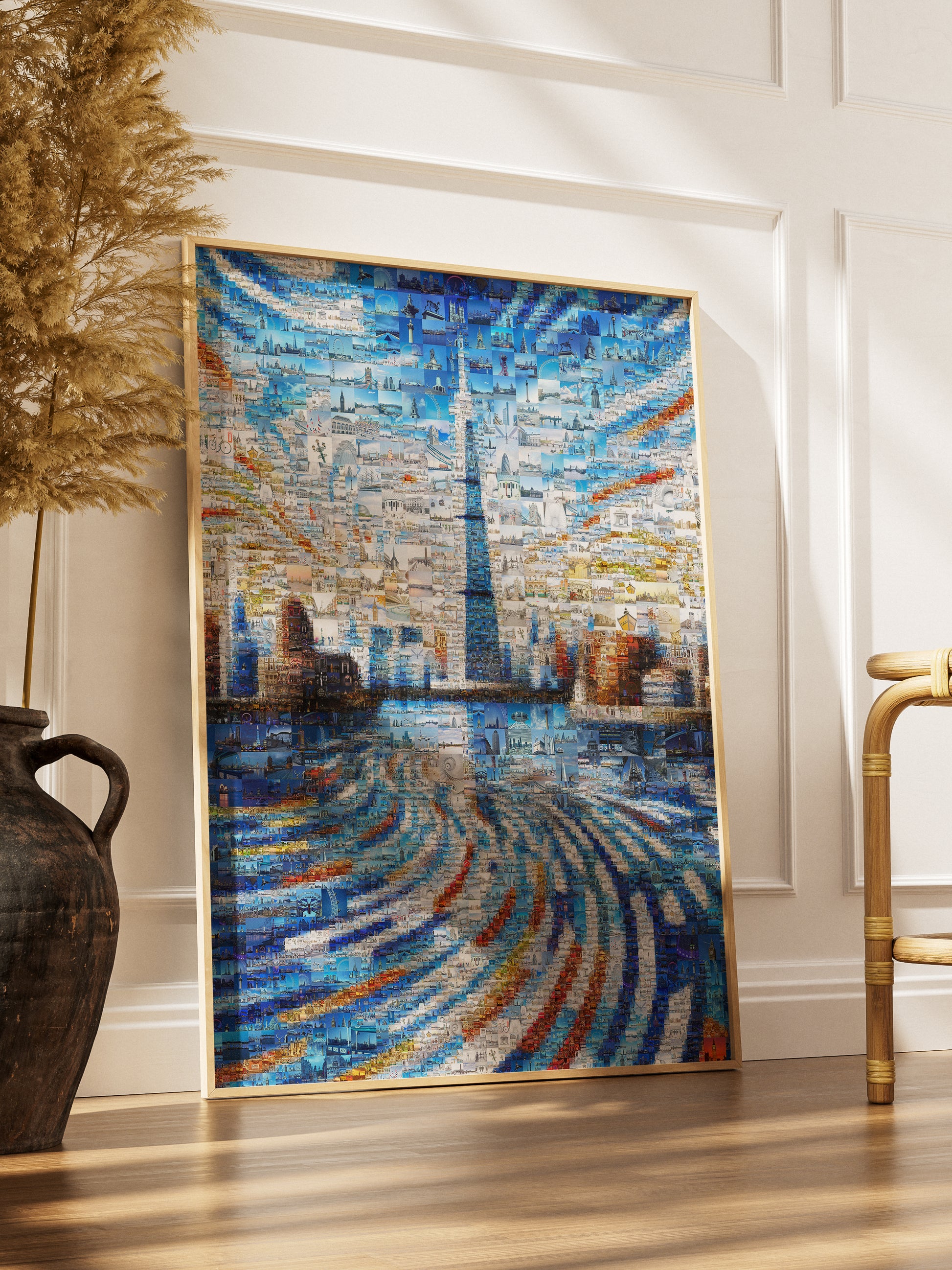 Stunning London Mosaic Art - Captivating Skyline & Iconic Landmarks AtelierMosaics