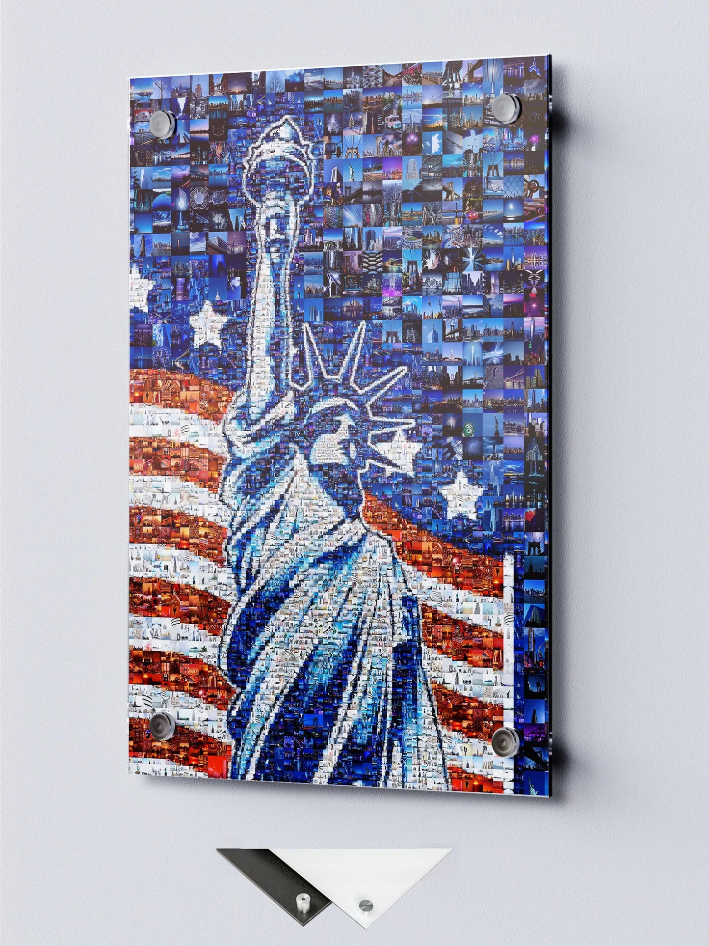 Stunning Mosaic of the Statue of Liberty: A Symbol of Freedom and Unity AtelierMosaics