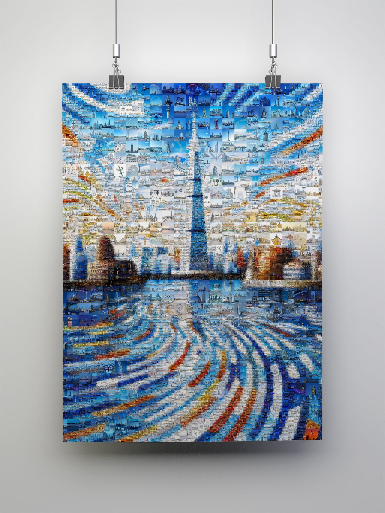 Stunning London Mosaic Art - Captivating Skyline & Iconic Landmarks AtelierMosaics