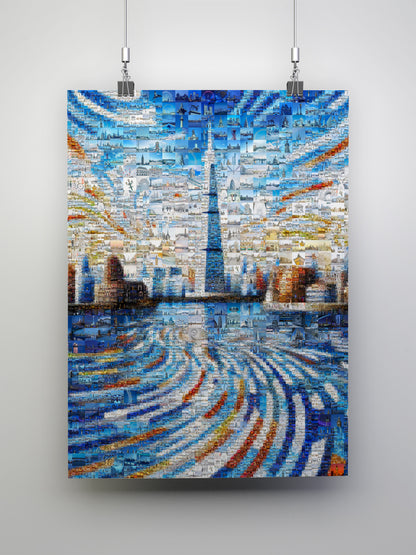 Stunning London Mosaic Art - Captivating Skyline & Iconic Landmarks AtelierMosaics