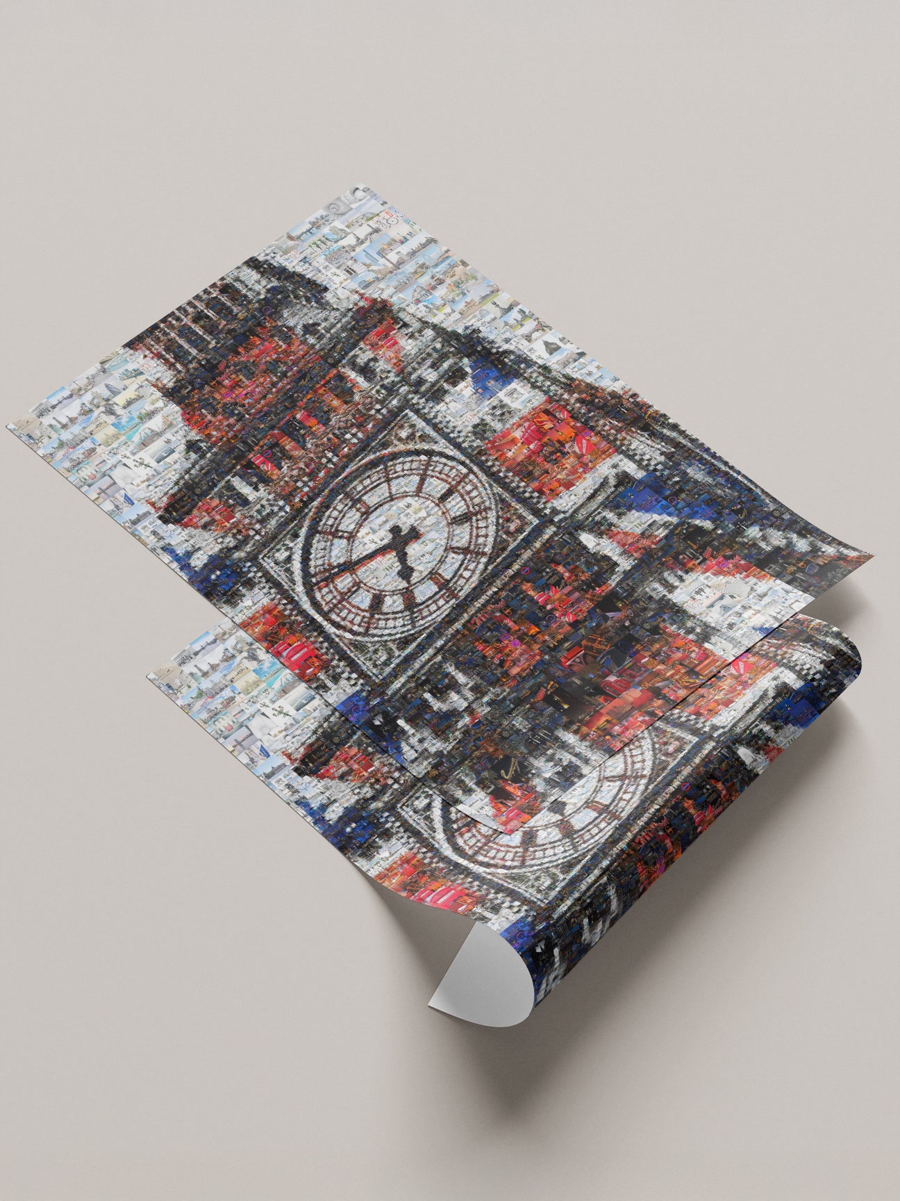 Stunning London Mosaic Artwork Featuring Iconic Big Ben - Perfect for Home Decor AtelierMosaics
