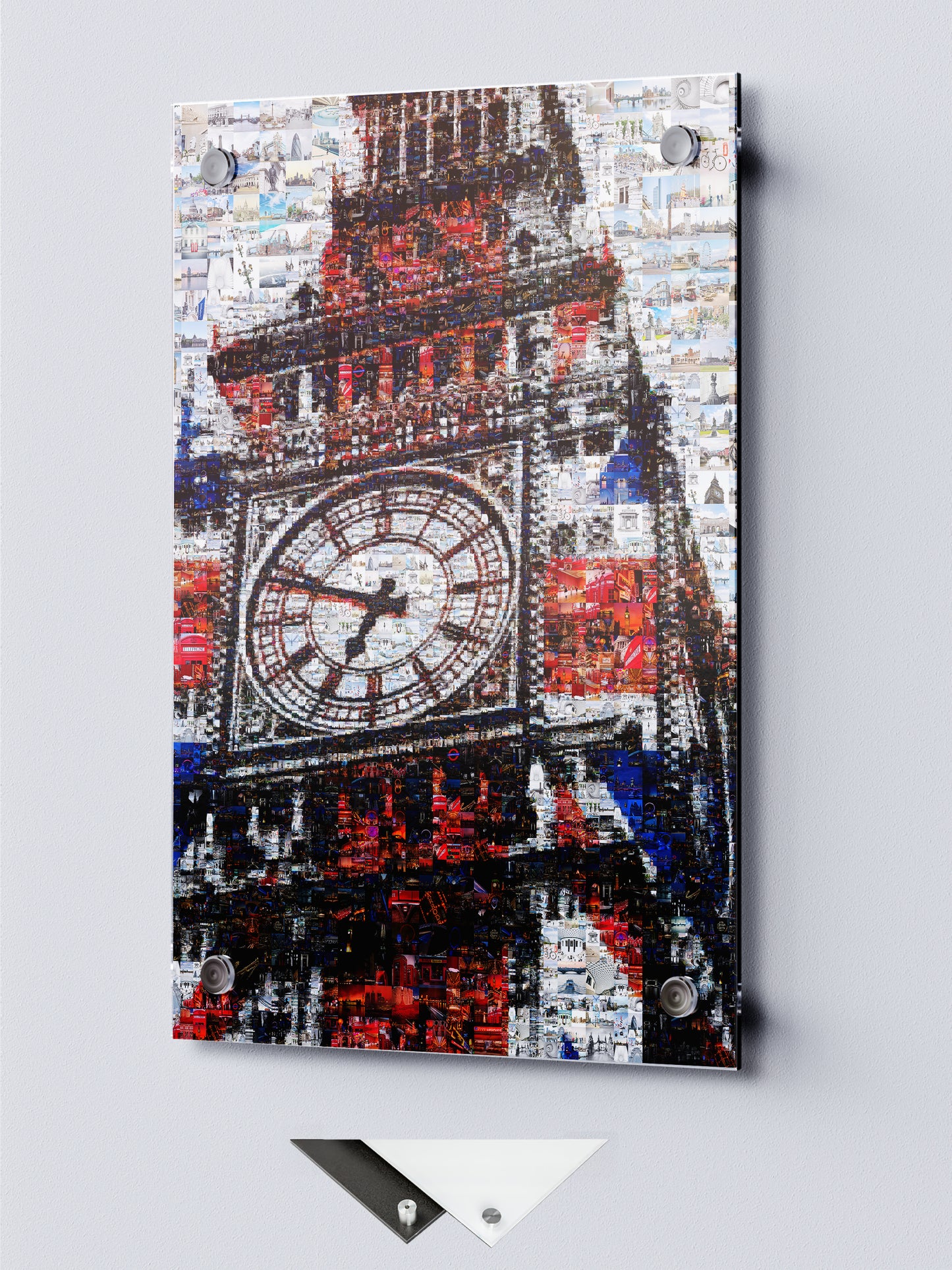 Stunning London Mosaic Artwork Featuring Iconic Big Ben - Perfect for Home Decor AtelierMosaics