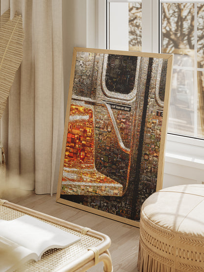 Stunning Mosaic Artwork: Urban Journey Through New York City’s Vibrant Subway Culture AtelierMosaics
