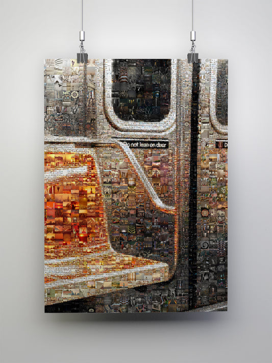 Stunning Mosaic Artwork: Urban Journey Through New York City’s Vibrant Subway Culture