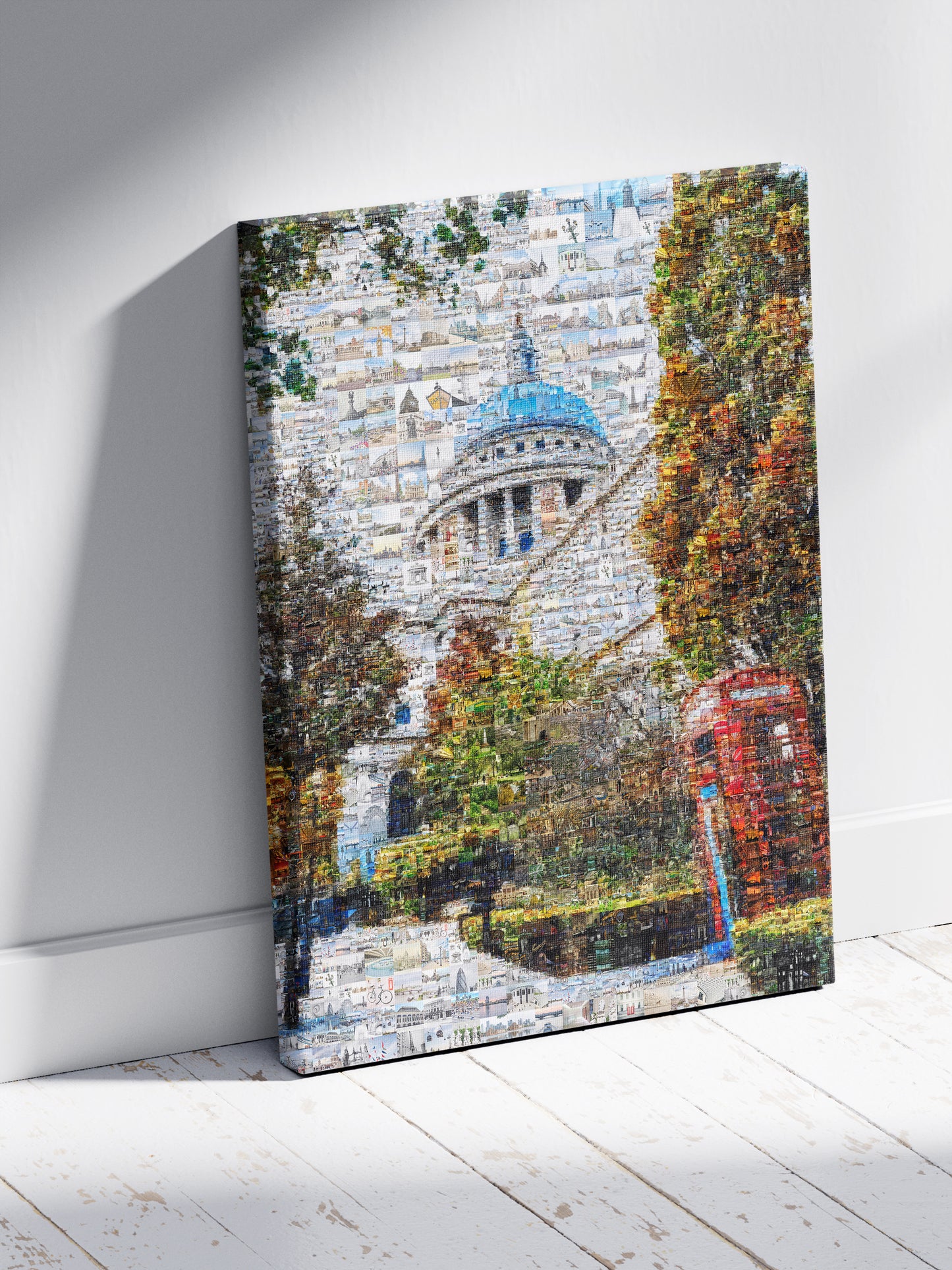 Stunning London Mosaic Art Print - Iconic Cityscapes & Landmarks - Perfect Wall Décor for Home or Office AtelierMosaics