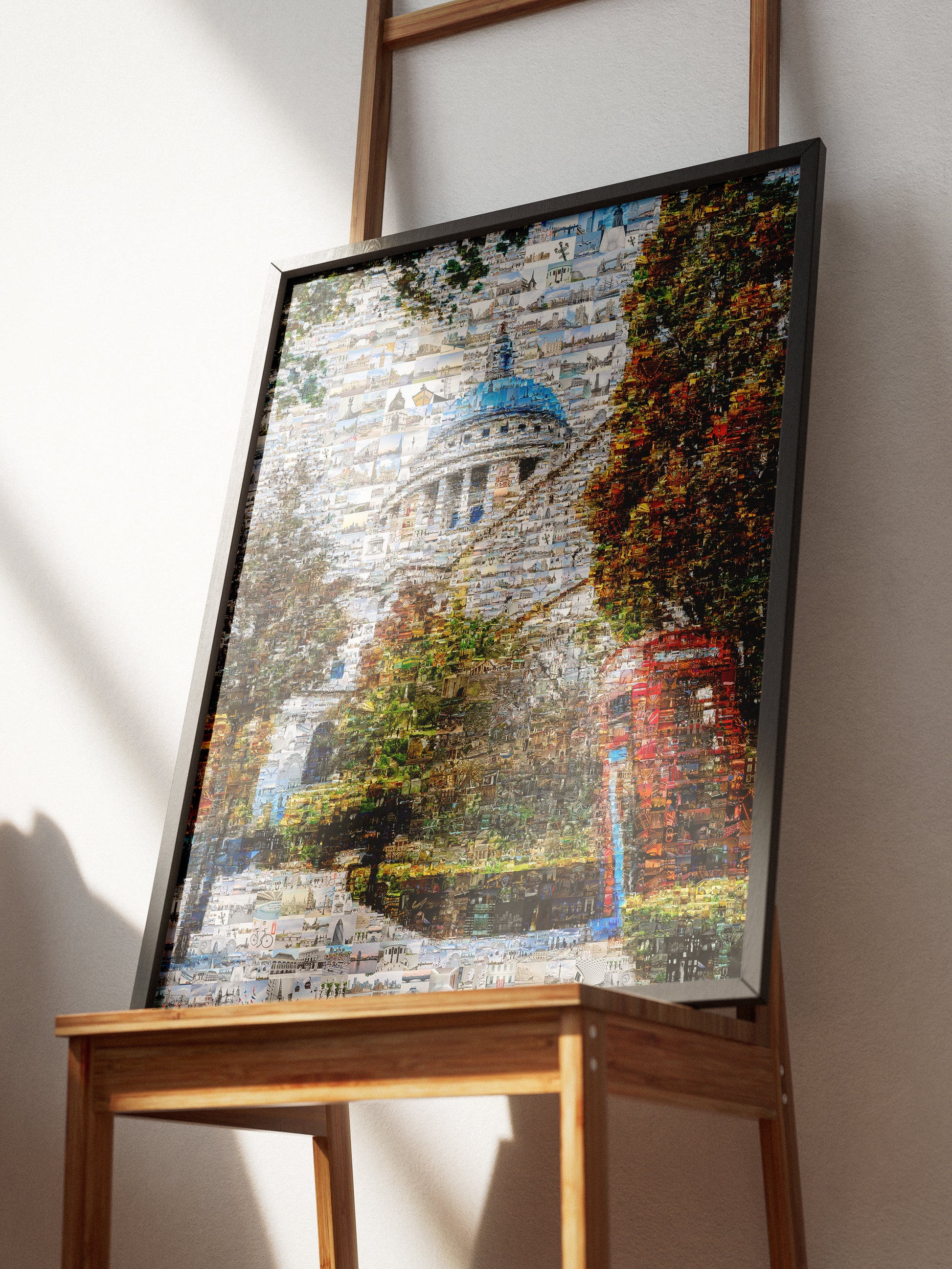 Stunning London Mosaic Art Print - Iconic Cityscapes & Landmarks - Perfect Wall Décor for Home or Office AtelierMosaics