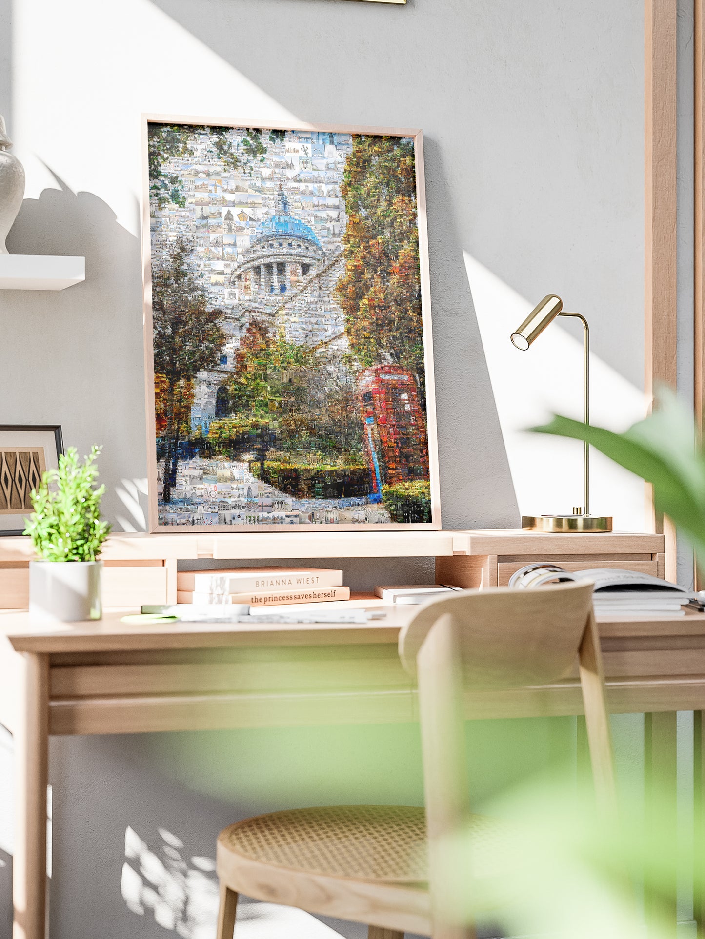 Stunning London Mosaic Art Print - Iconic Cityscapes & Landmarks - Perfect Wall Décor for Home or Office AtelierMosaics