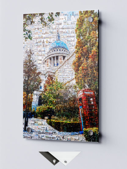 Stunning London Mosaic Art Print - Iconic Cityscapes & Landmarks - Perfect Wall Décor for Home or Office AtelierMosaics