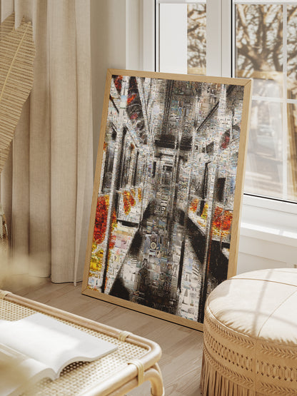 Stunning Subway Mosaic Art: Captivating Urban Landscape for Modern Decor AtelierMosaics
