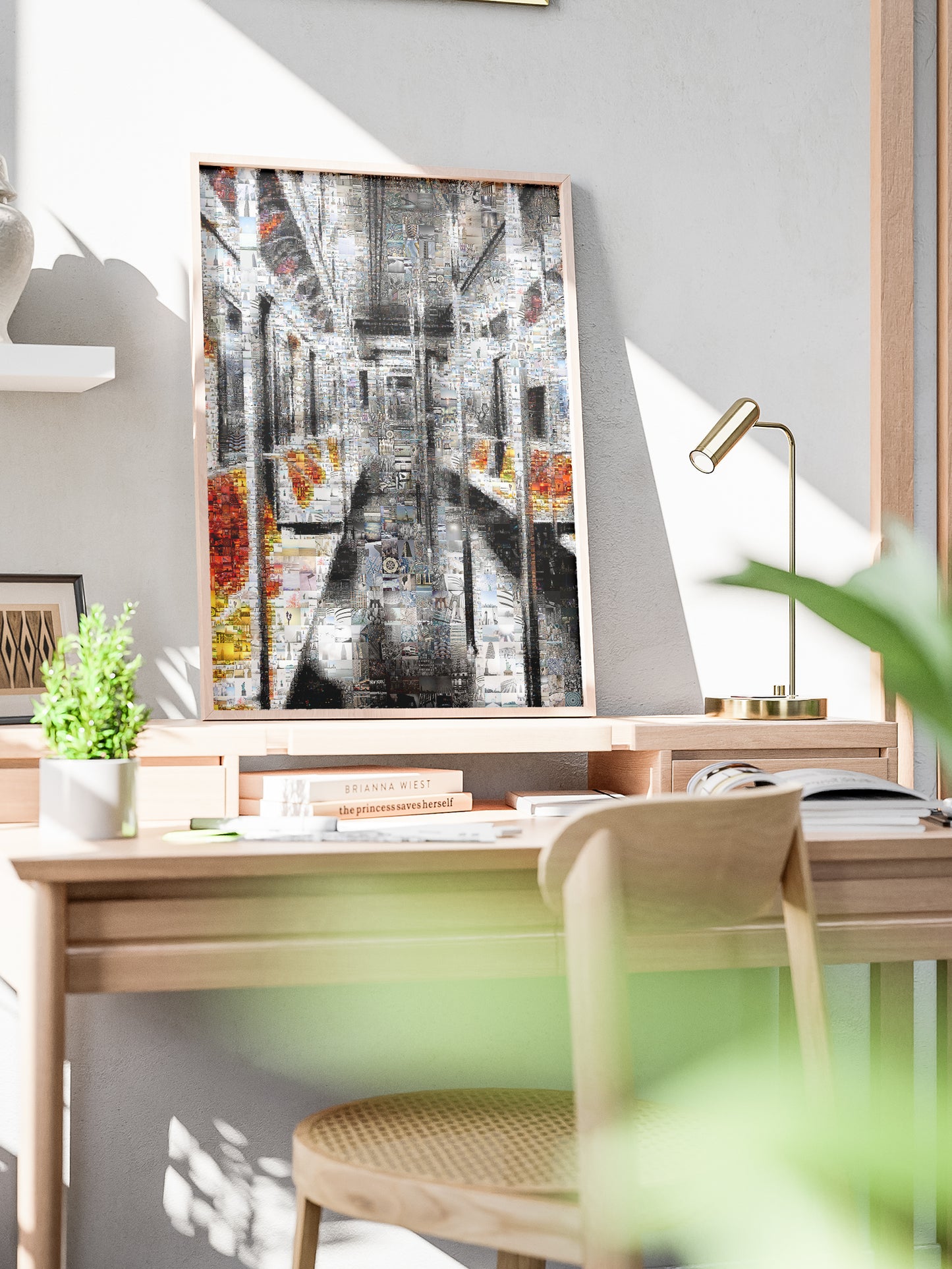 Stunning Subway Mosaic Art: Captivating Urban Landscape for Modern Decor AtelierMosaics