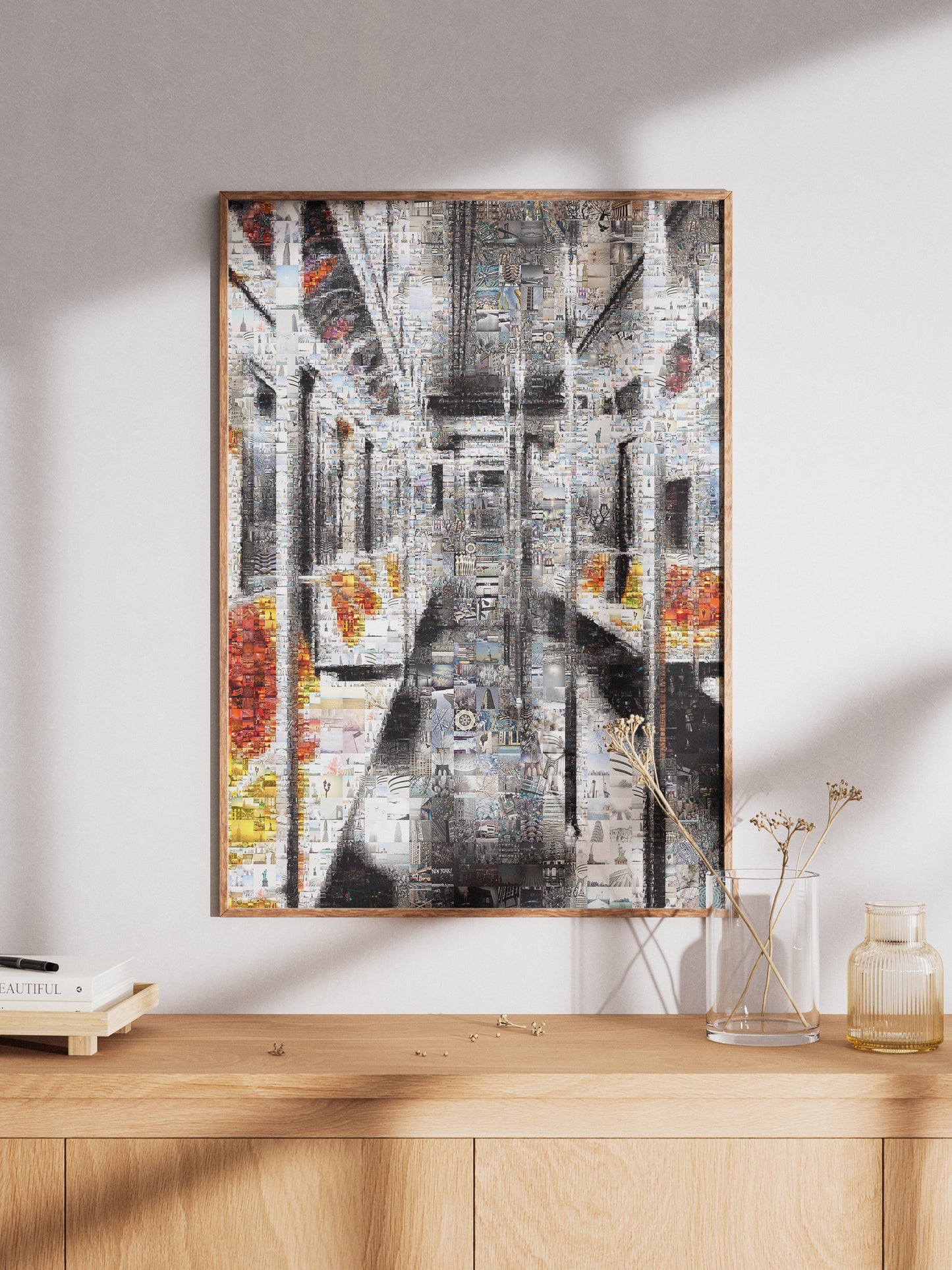 Stunning Subway Mosaic Art: Captivating Urban Landscape for Modern Decor AtelierMosaics