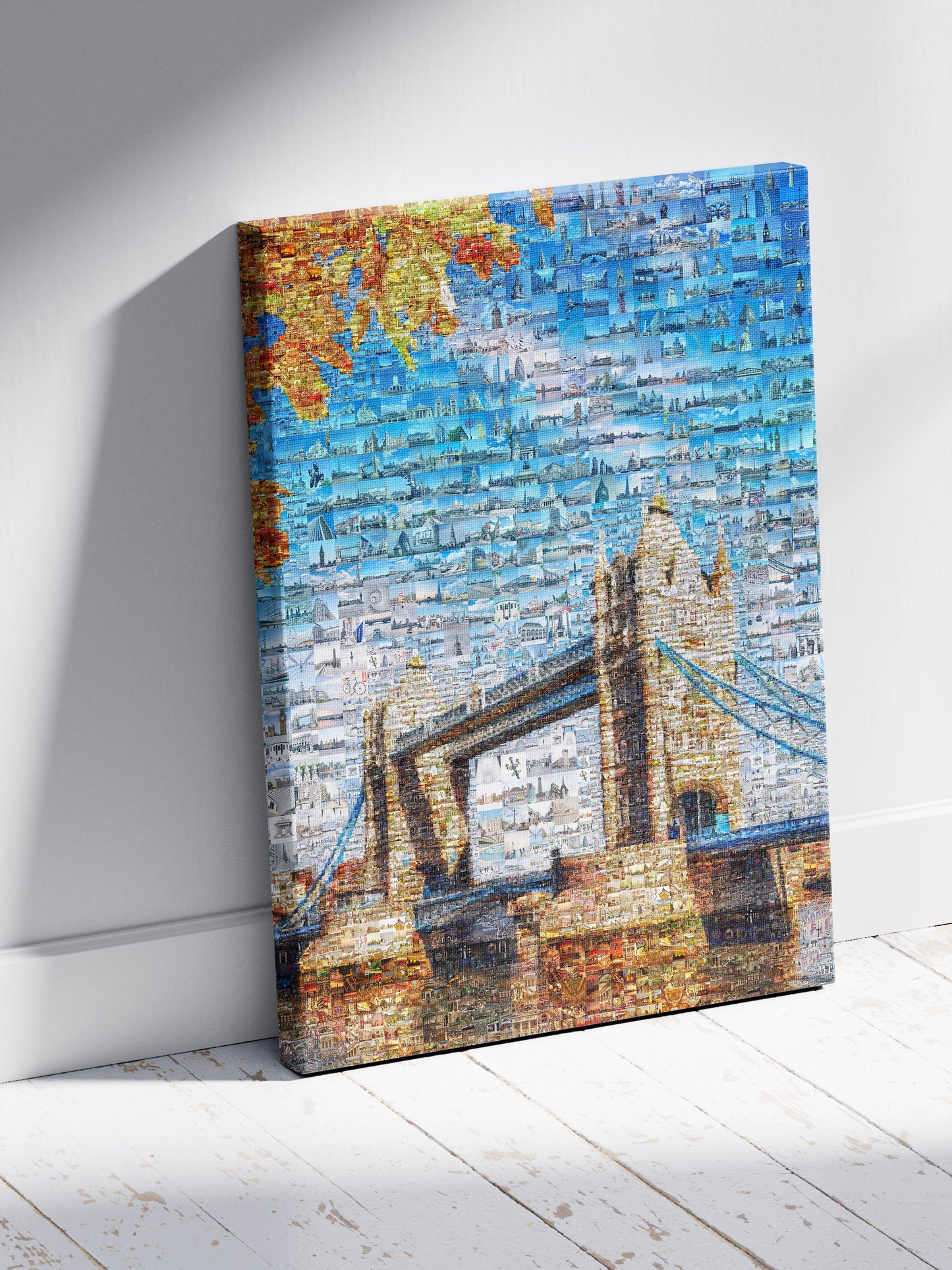 Stunning London Mosaic Artwork - Iconic Tower Bridge and Cityscape Collection AtelierMosaics