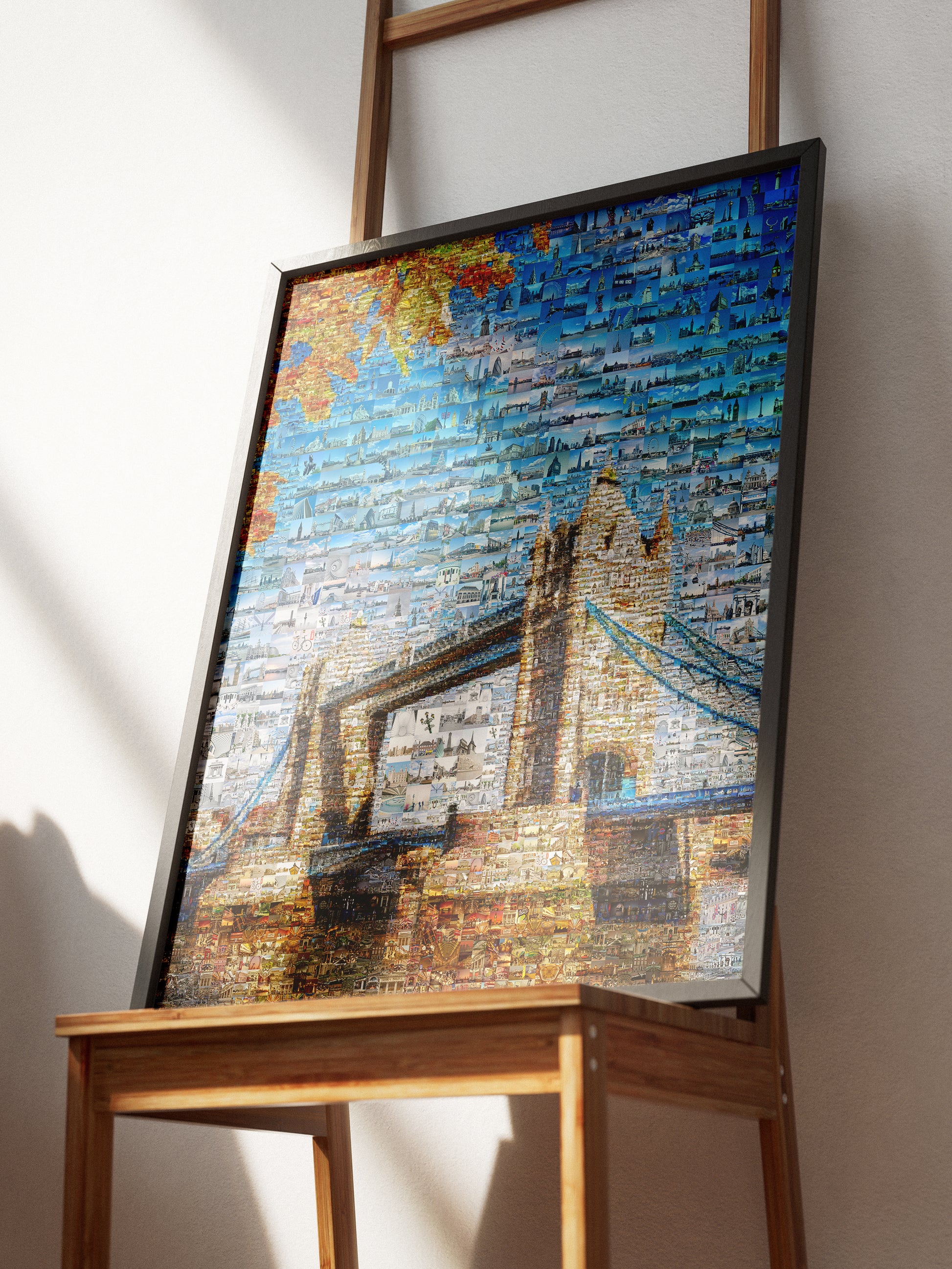 Stunning London Mosaic Artwork - Iconic Tower Bridge and Cityscape Collection AtelierMosaics