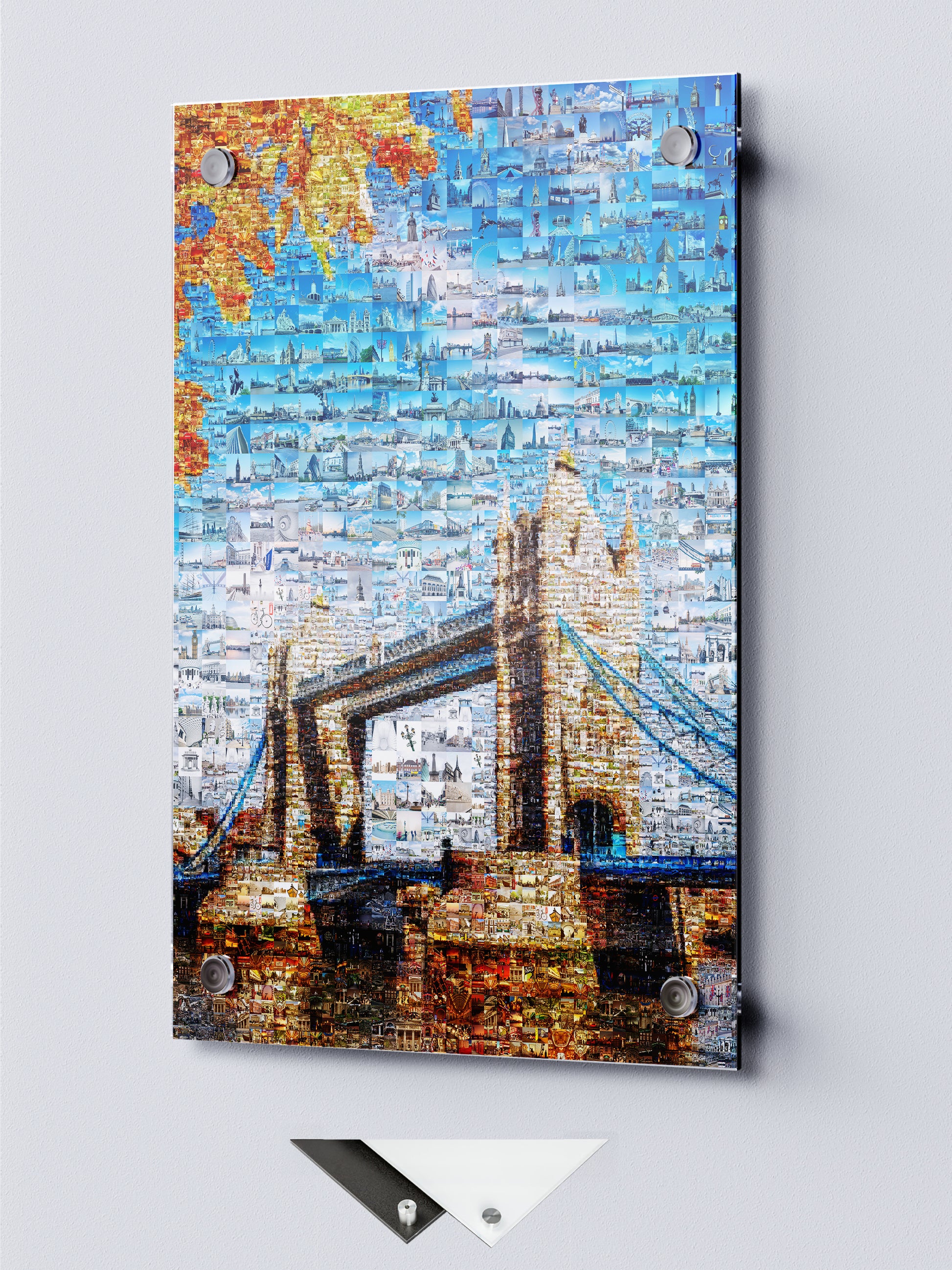 Stunning London Mosaic Artwork - Iconic Tower Bridge and Cityscape Collection AtelierMosaics