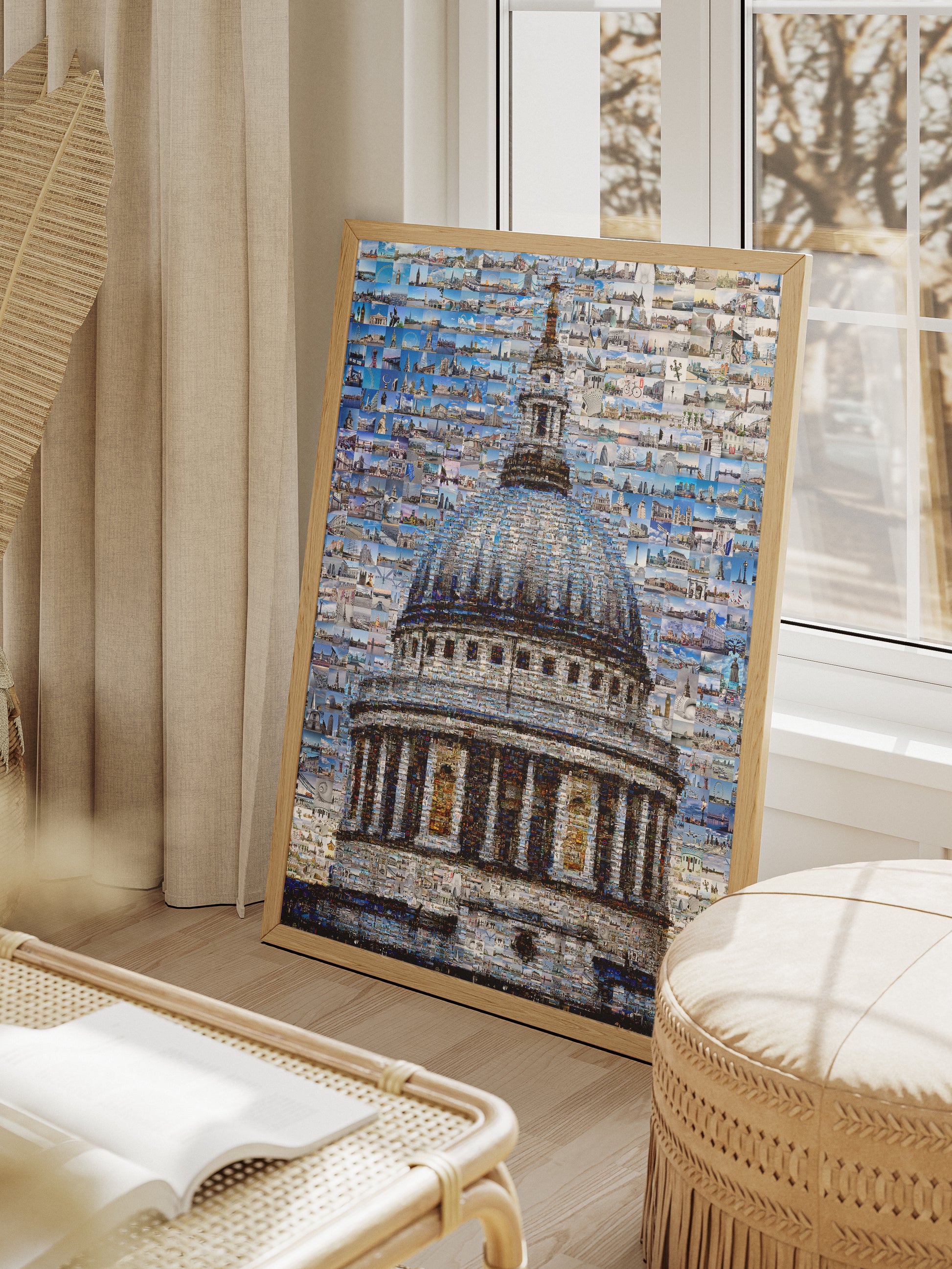 Stunning London Mosaic Artwork - Iconic St. Paul's Cathedral in Vibrant Detail AtelierMosaics