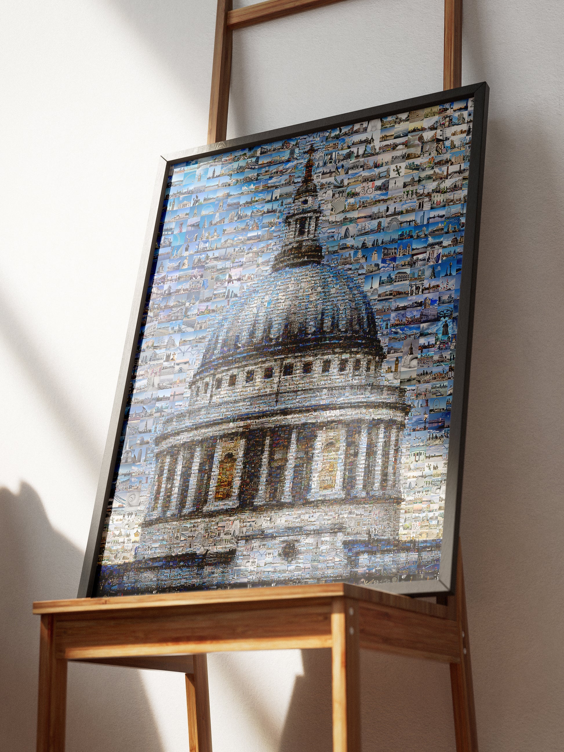 Stunning London Mosaic Artwork - Iconic St. Paul's Cathedral in Vibrant Detail AtelierMosaics