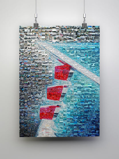 Stunning Automotive Mosaic Art - Unique Wall Décor for Car Enthusiasts and Art Lovers AtelierMosaics