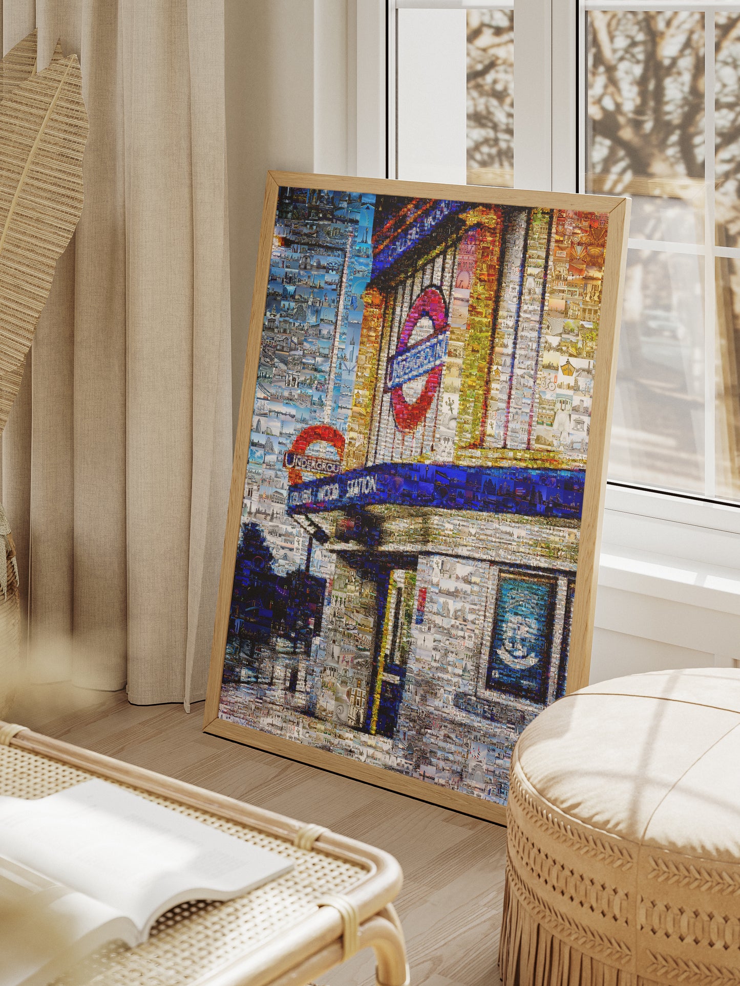 Stunning London Underground Mosaic Artwork - Unique Urban Decor for Your Home AtelierMosaics