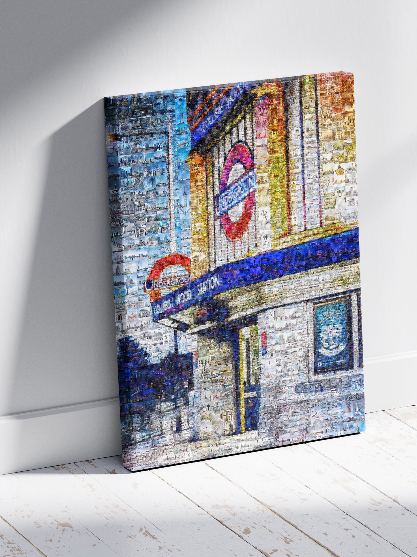 Stunning London Underground Mosaic Artwork - Unique Urban Decor for Your Home AtelierMosaics