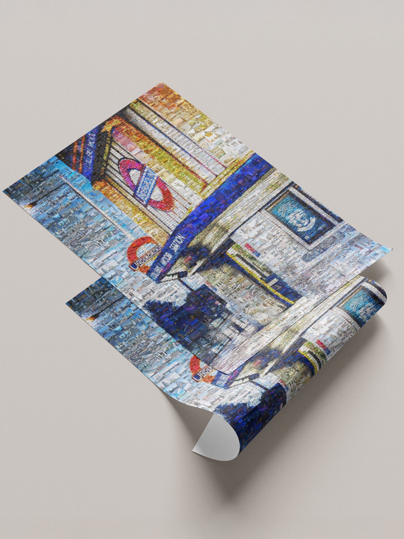 Stunning London Underground Mosaic Artwork - Unique Urban Decor for Your Home AtelierMosaics