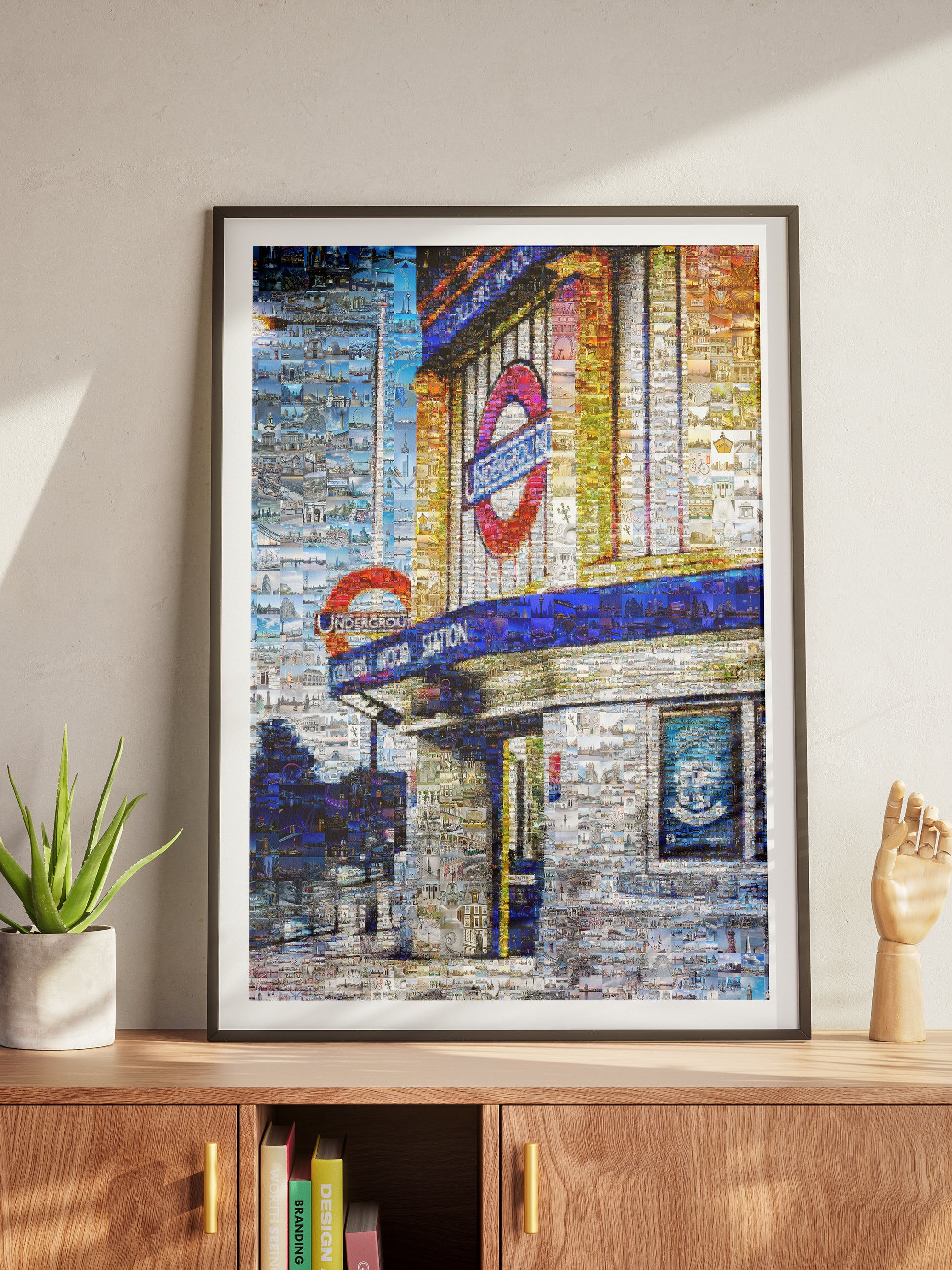 Stunning London Underground Mosaic Artwork - Unique Urban Decor for Your Home AtelierMosaics