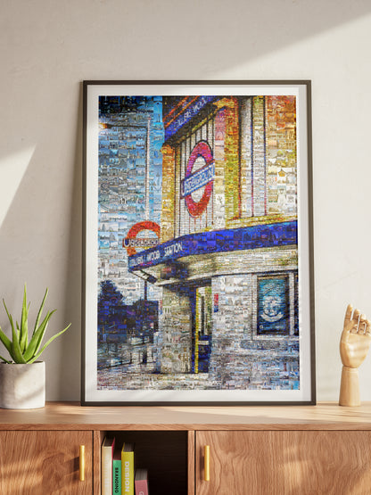 Stunning London Underground Mosaic Artwork - Unique Urban Decor for Your Home AtelierMosaics